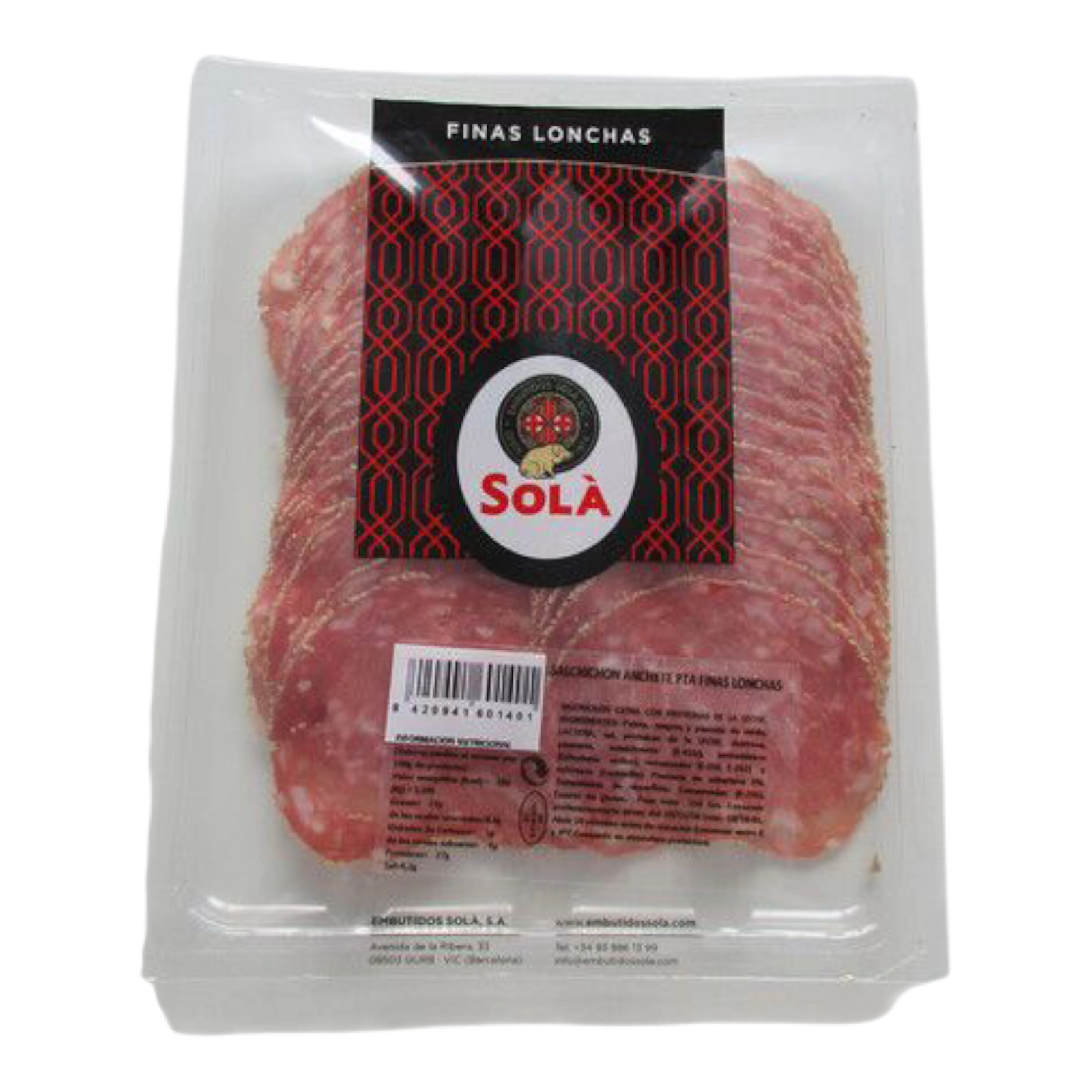 Салямі Sola чорізо 150гр