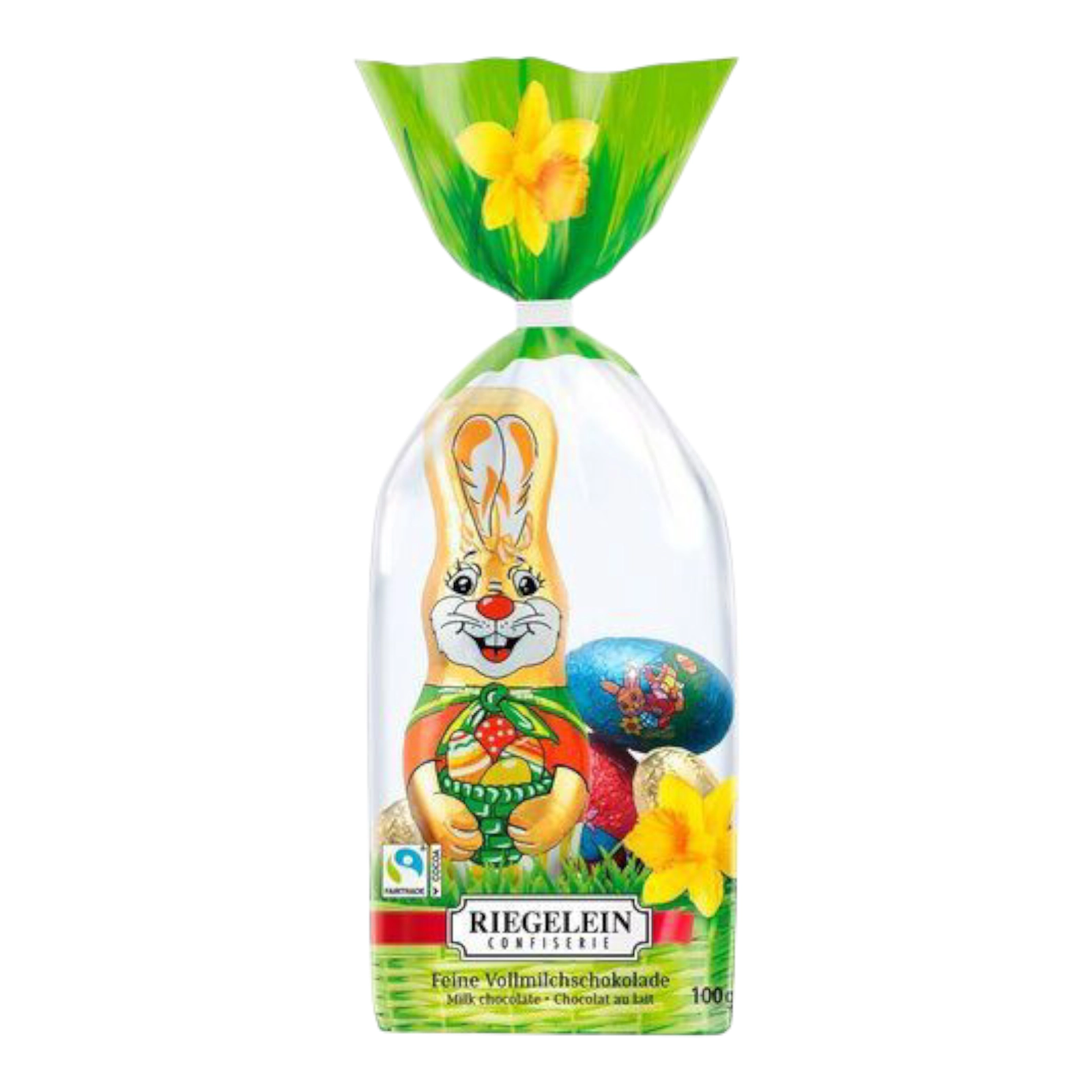 Пасхальний зайчик і яйці пакет Riegelein 100g