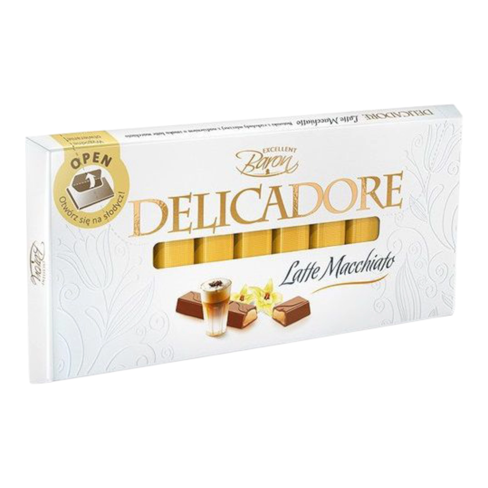 Шок Delicadore 200g latte macchiata