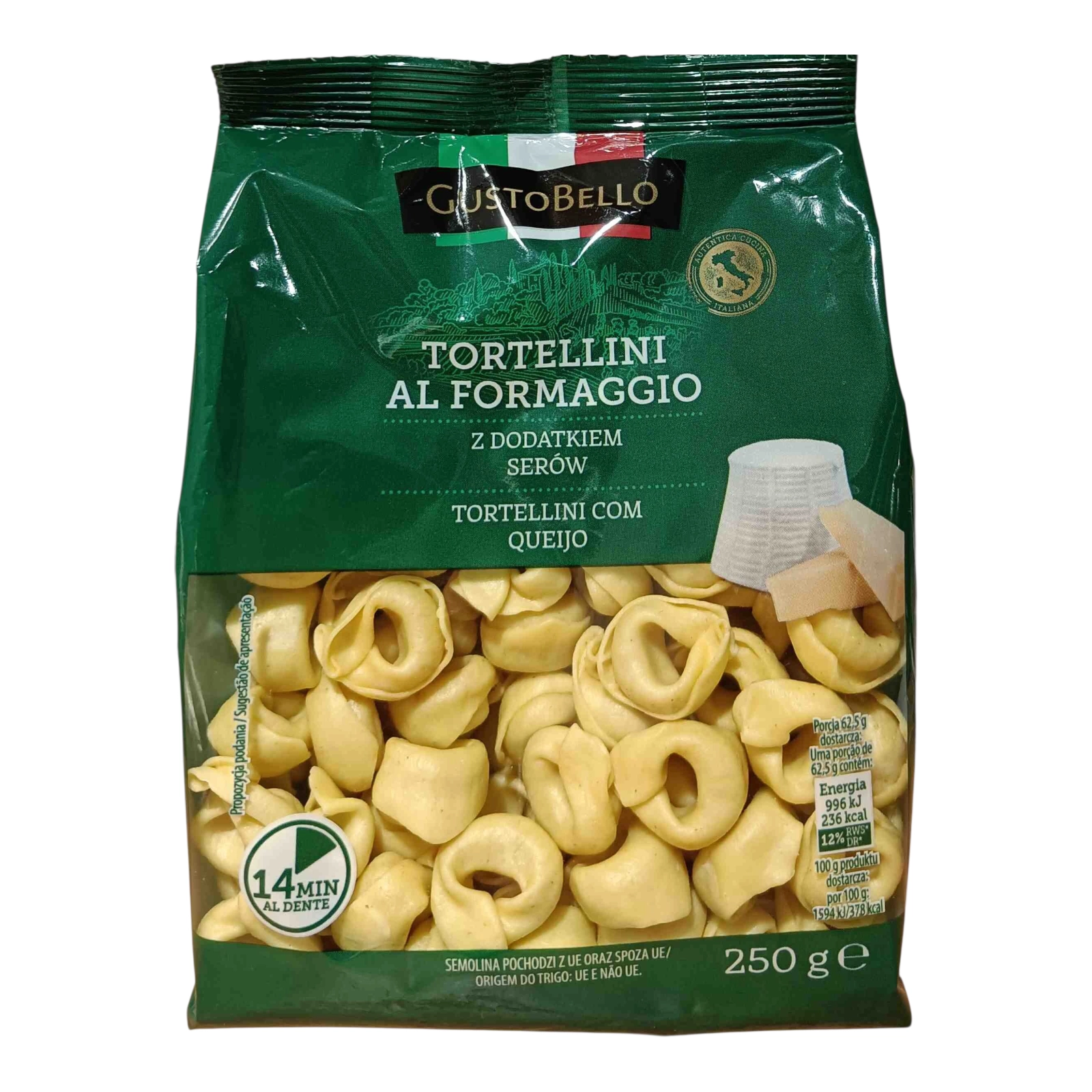 Tortelloni Grzybow 250g рікота