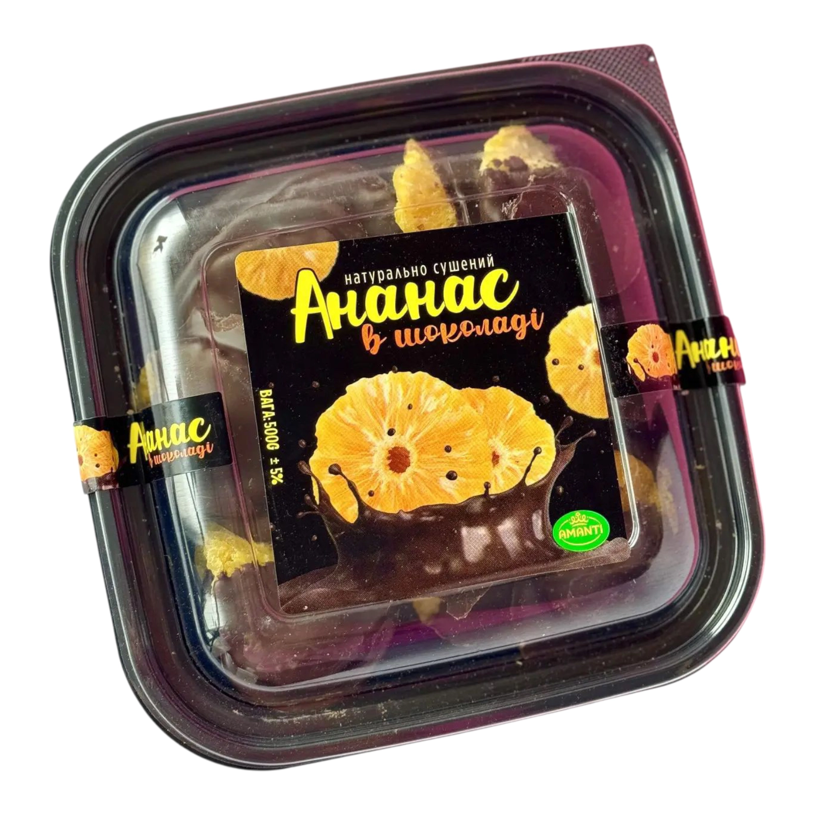 Ананас в шоколаді