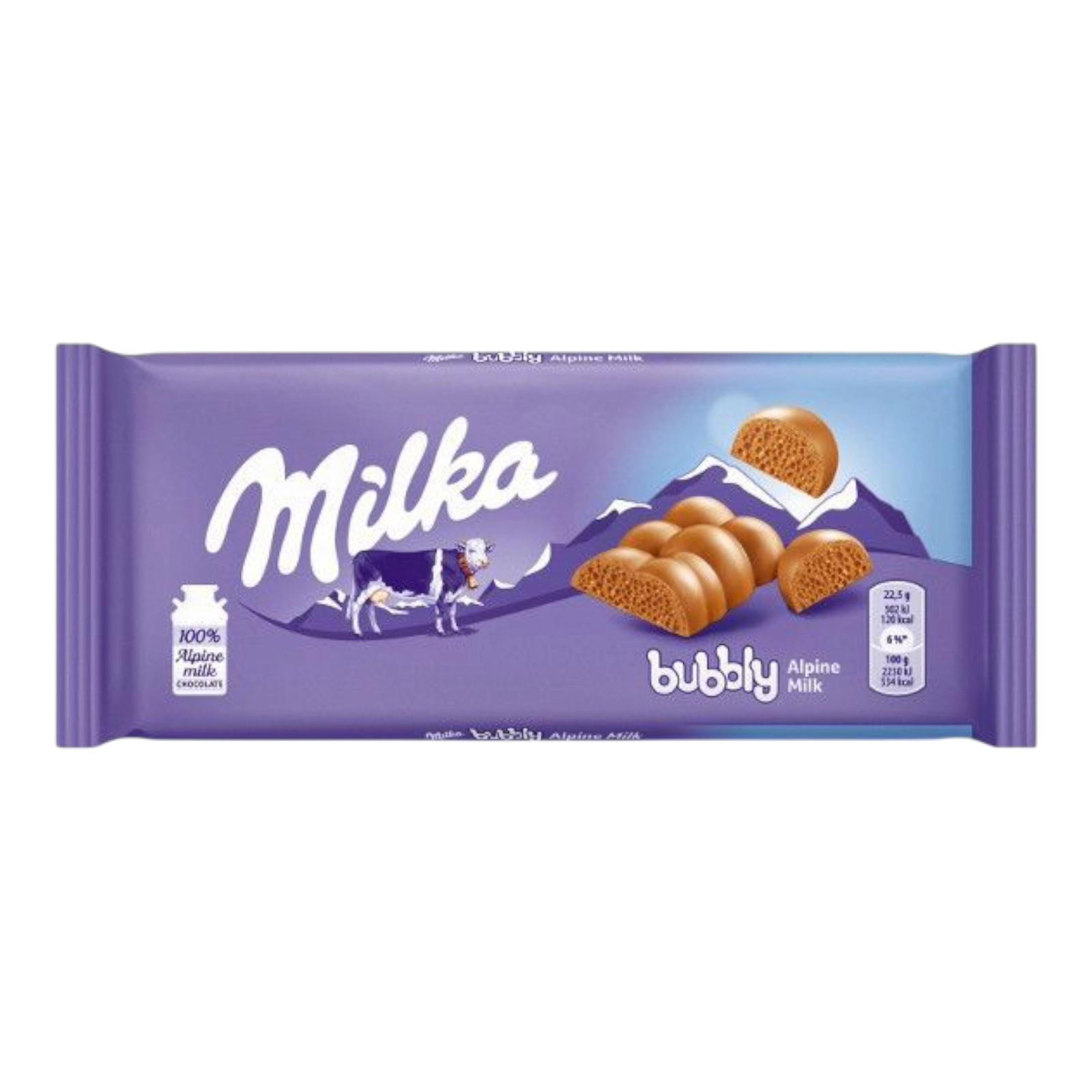 Шоколодка Milka 100g bubbly