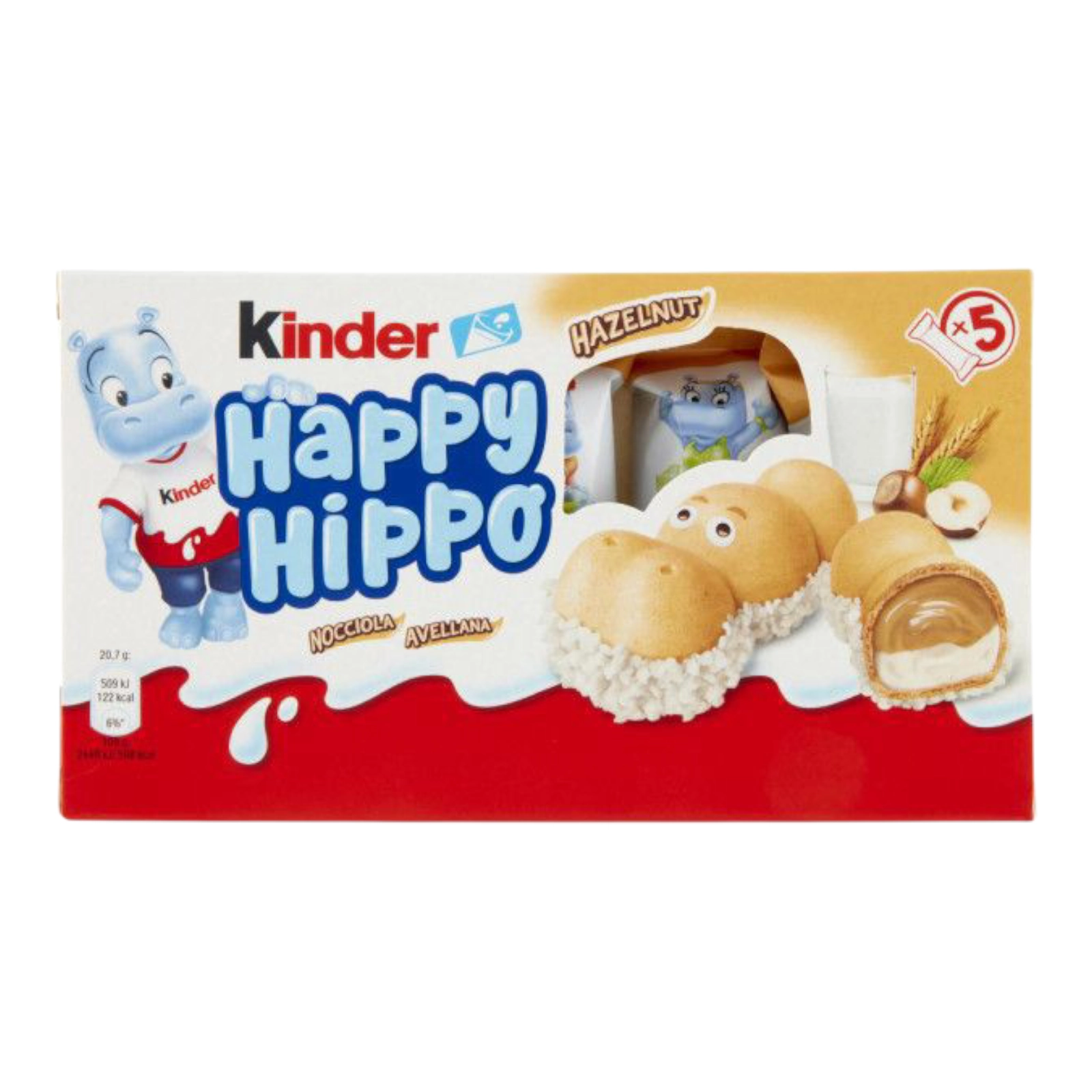 Kinder Happy Hippo горішки