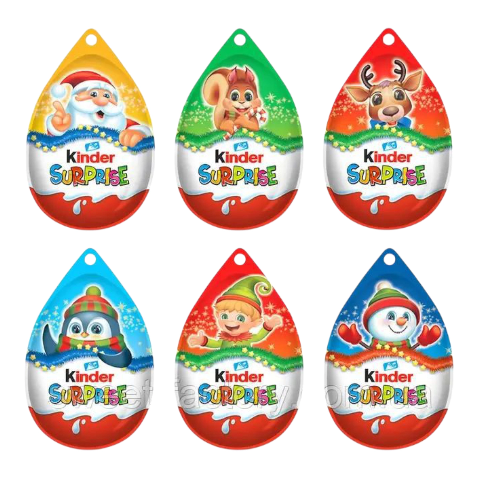 Кіндер сюрприз новорічний 20г