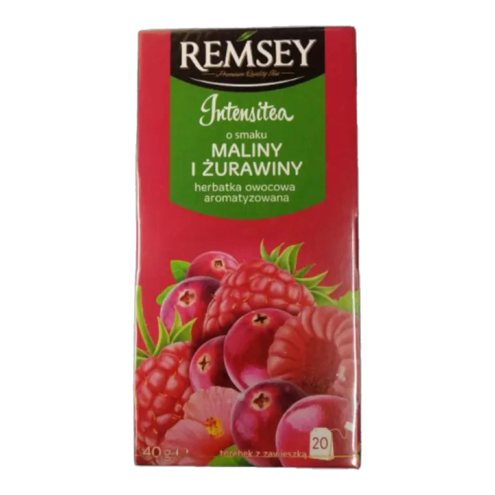 Чай Ramsey Intensitea maliny i zurawiny