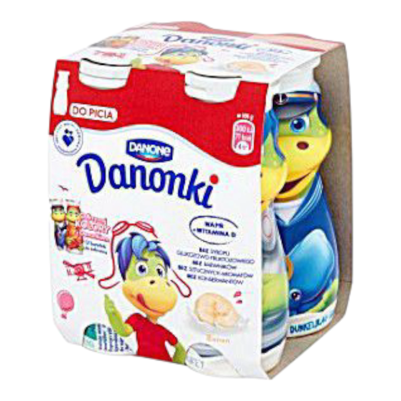 Данон питний по 4 шт