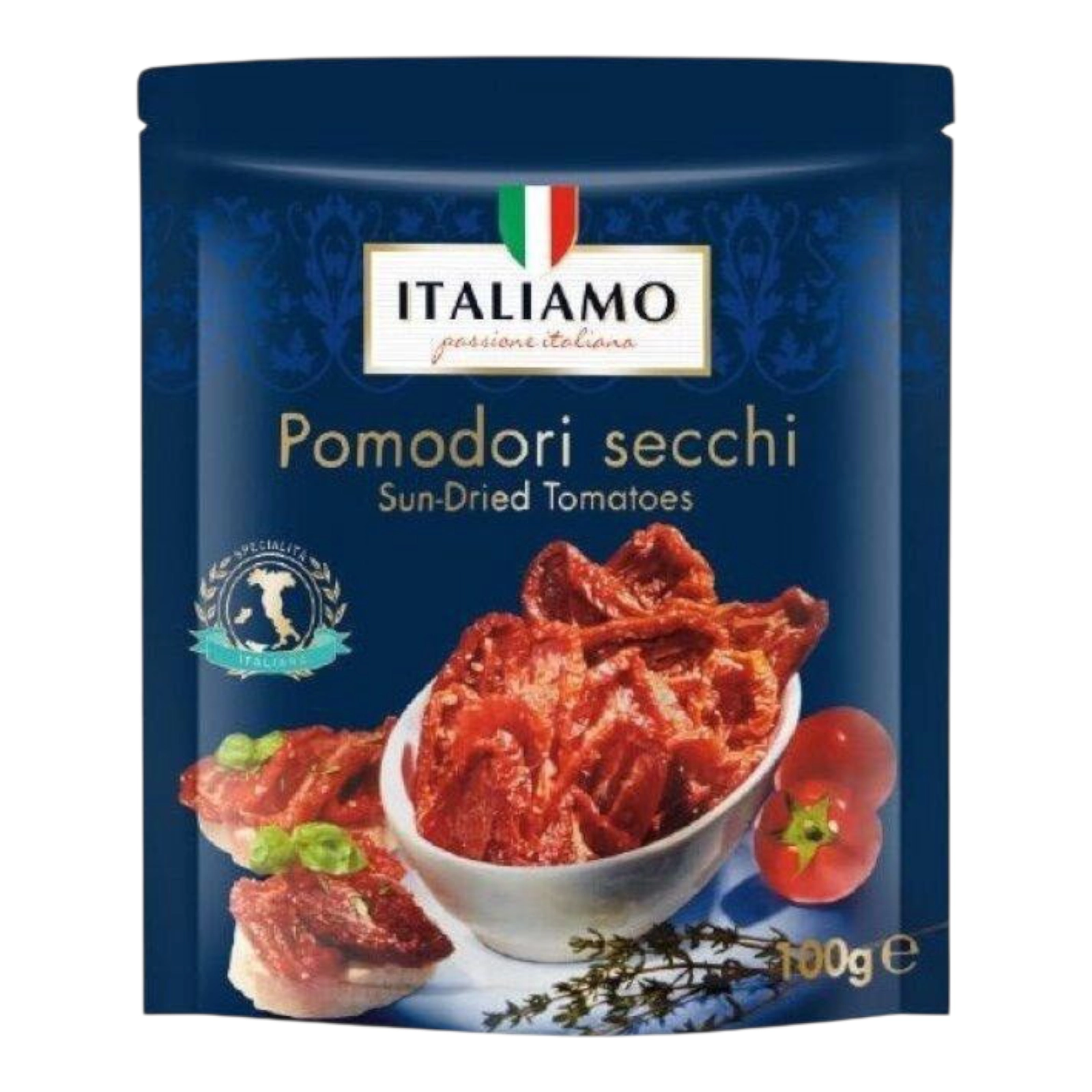 Вялені томати Італьямо пакет 100гр