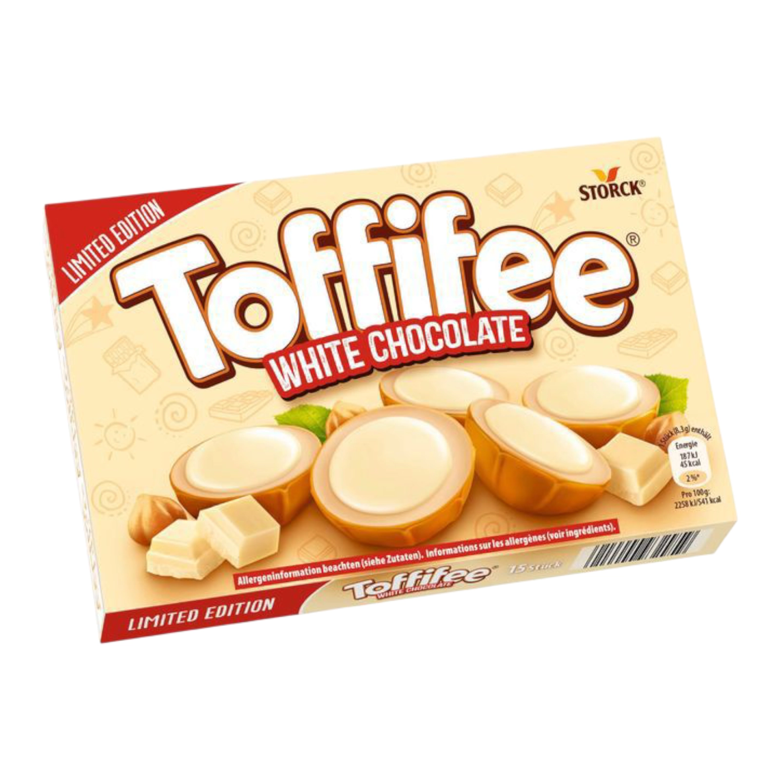 Цукерки Toffifee 125g біле
