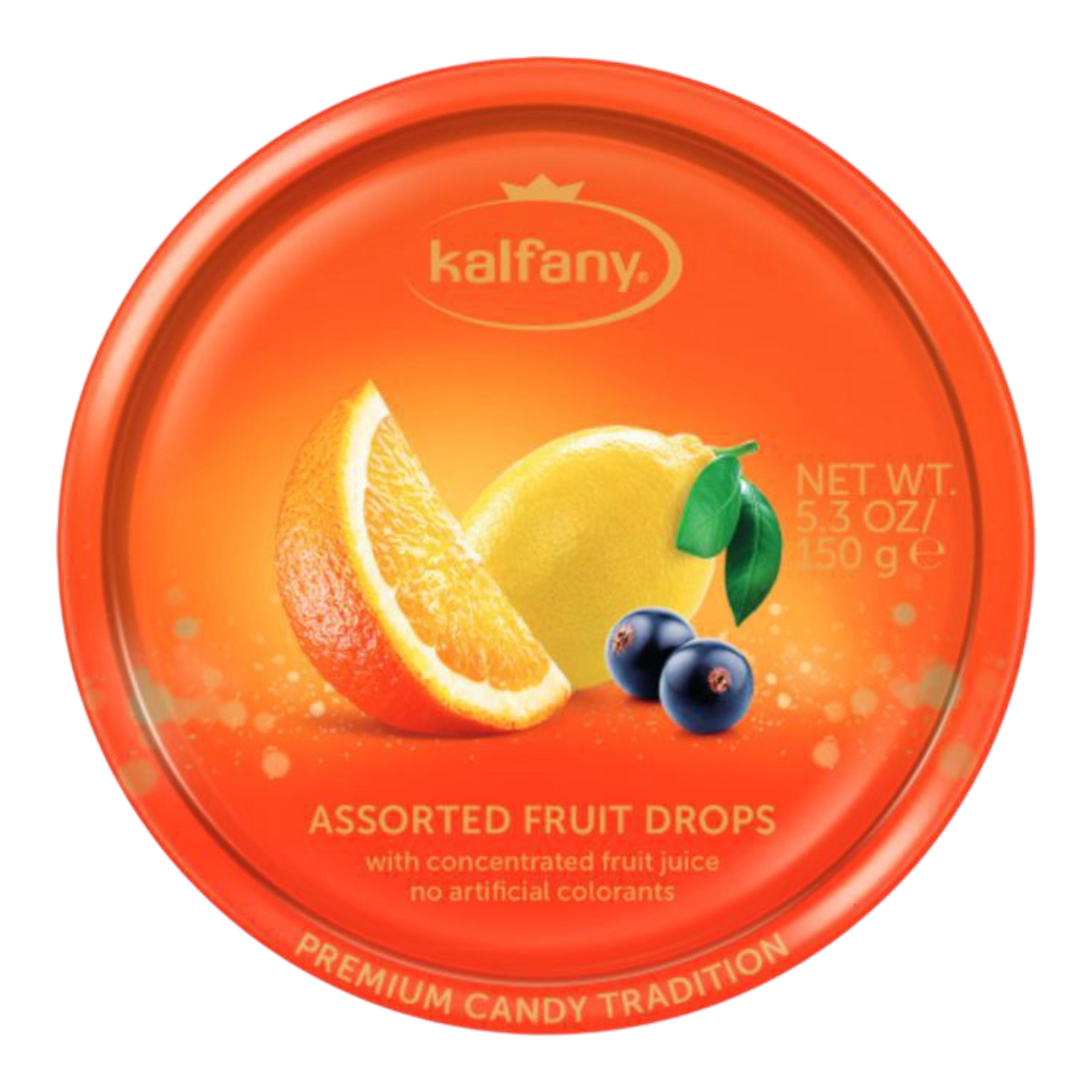 Льодяники Kalfany жб Assorted Fruit