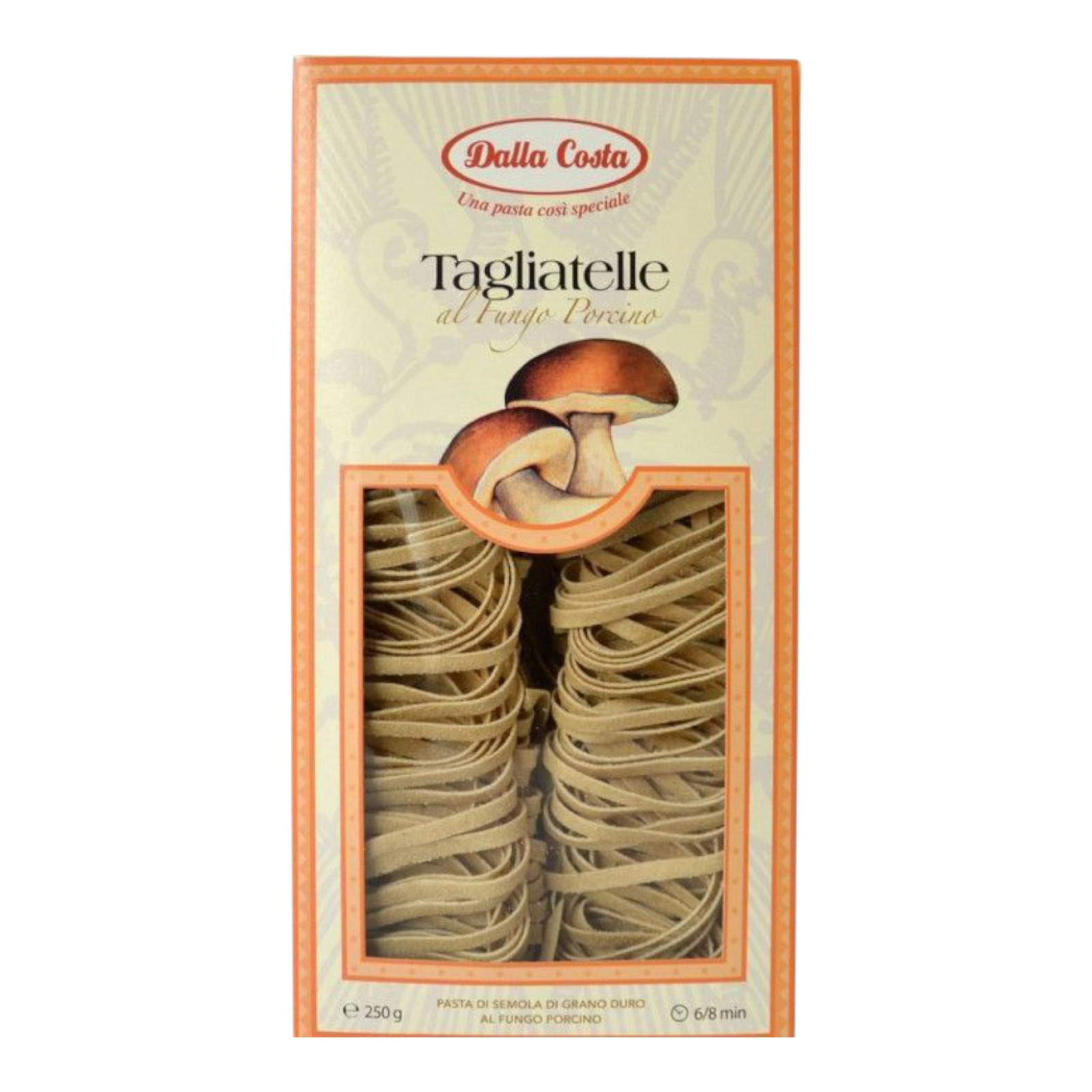 Макакрони Della Costa з грибами 250g