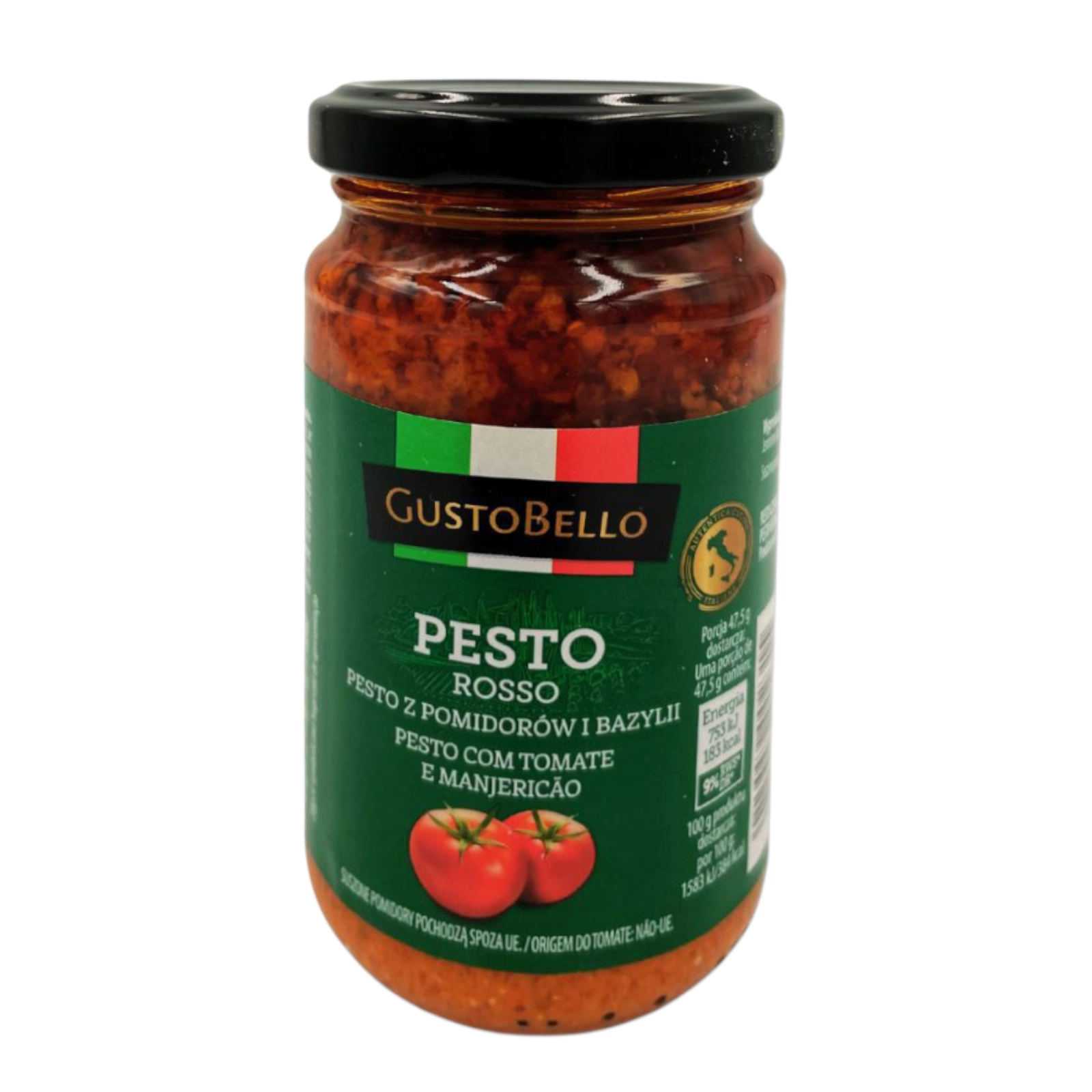 Песто черв Густобело