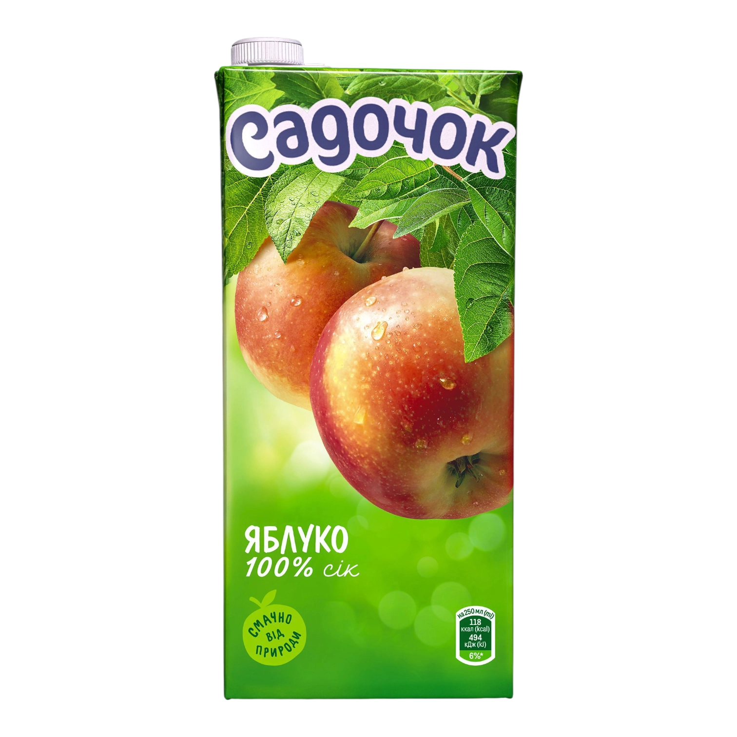 Сік Садочок 1л яблуко