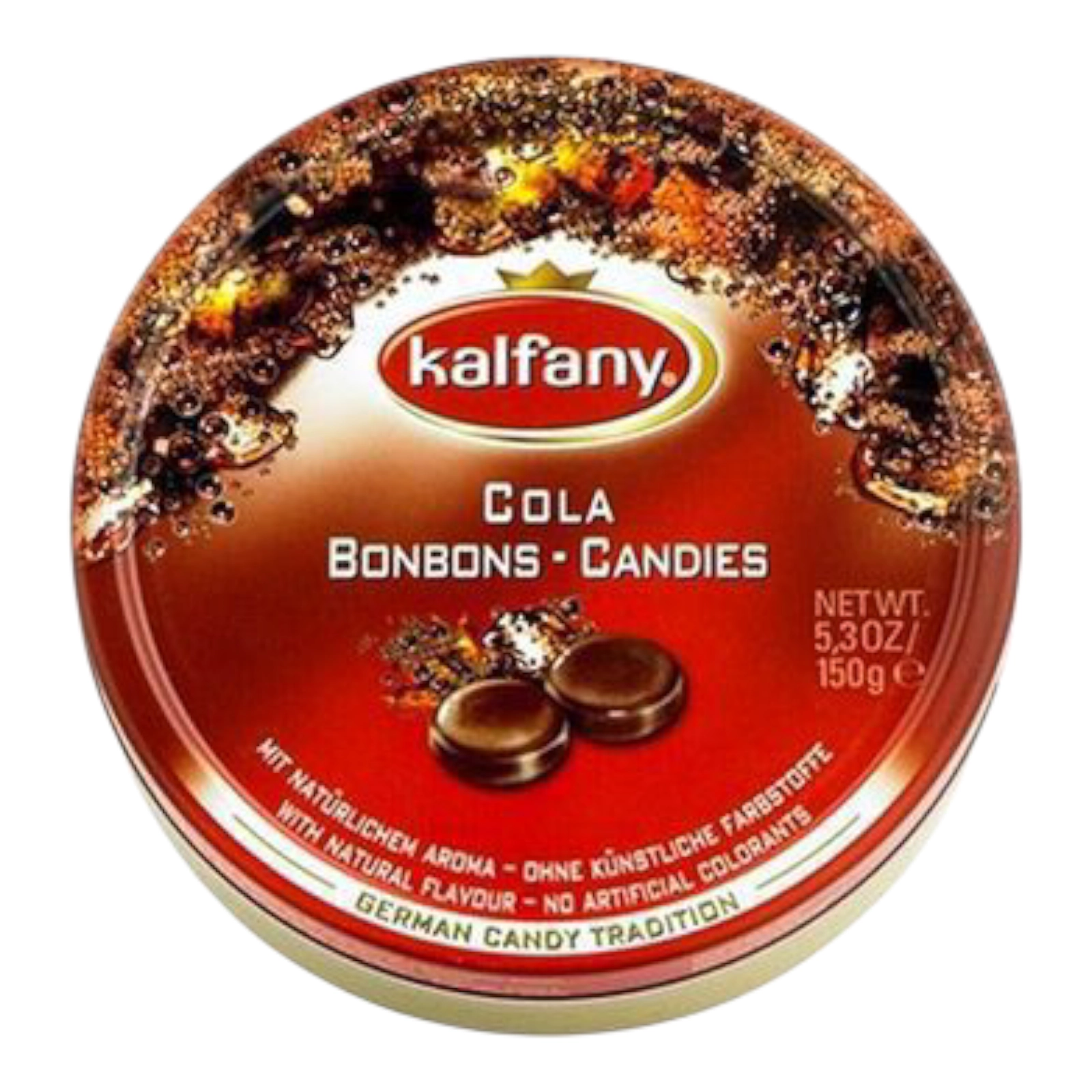 Льодяники Kalfany жб Cola