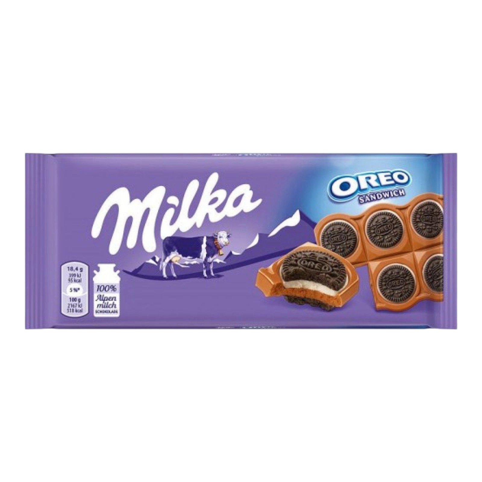 Шоколодка Milka 100g орео