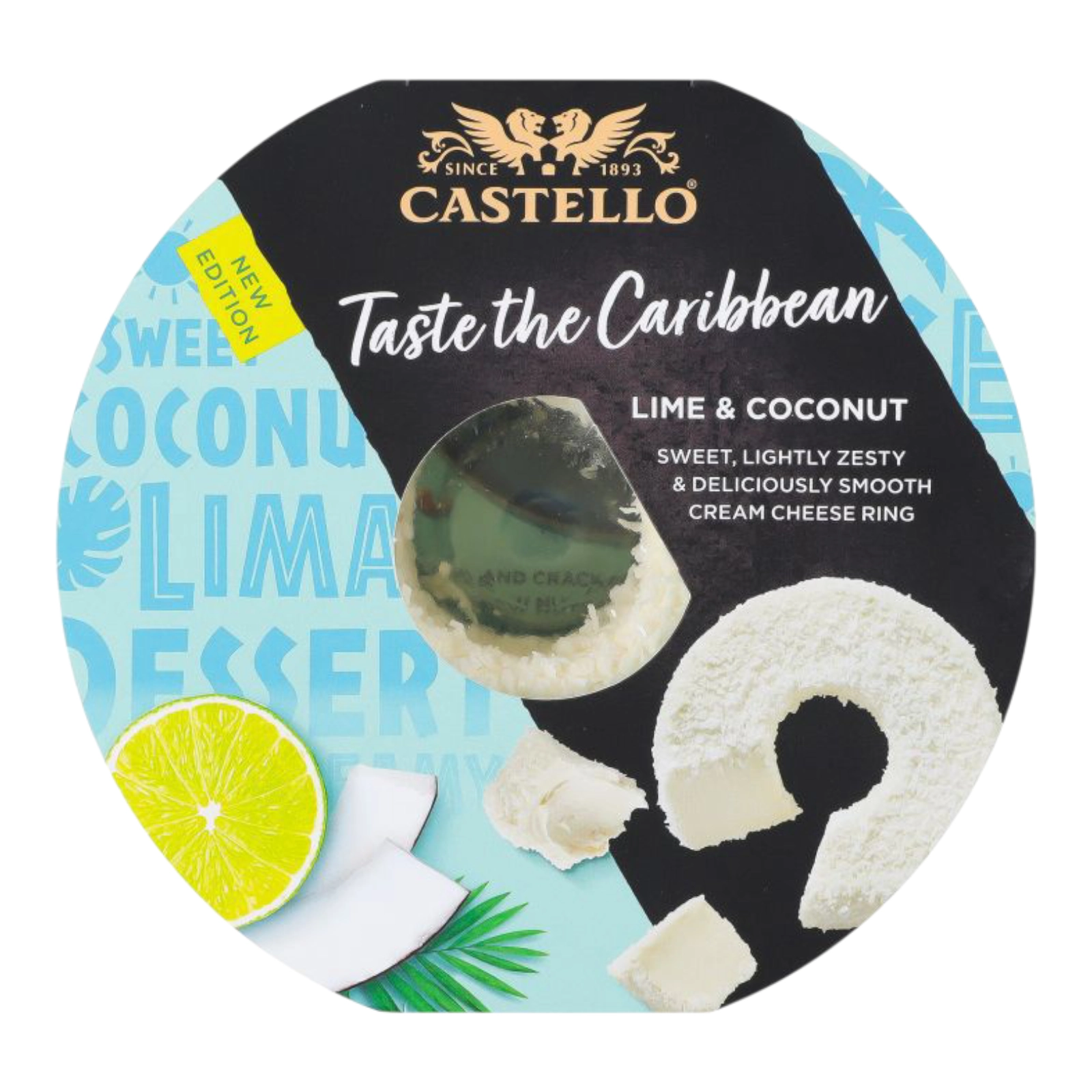 Сир Castello кокос лайм бублик