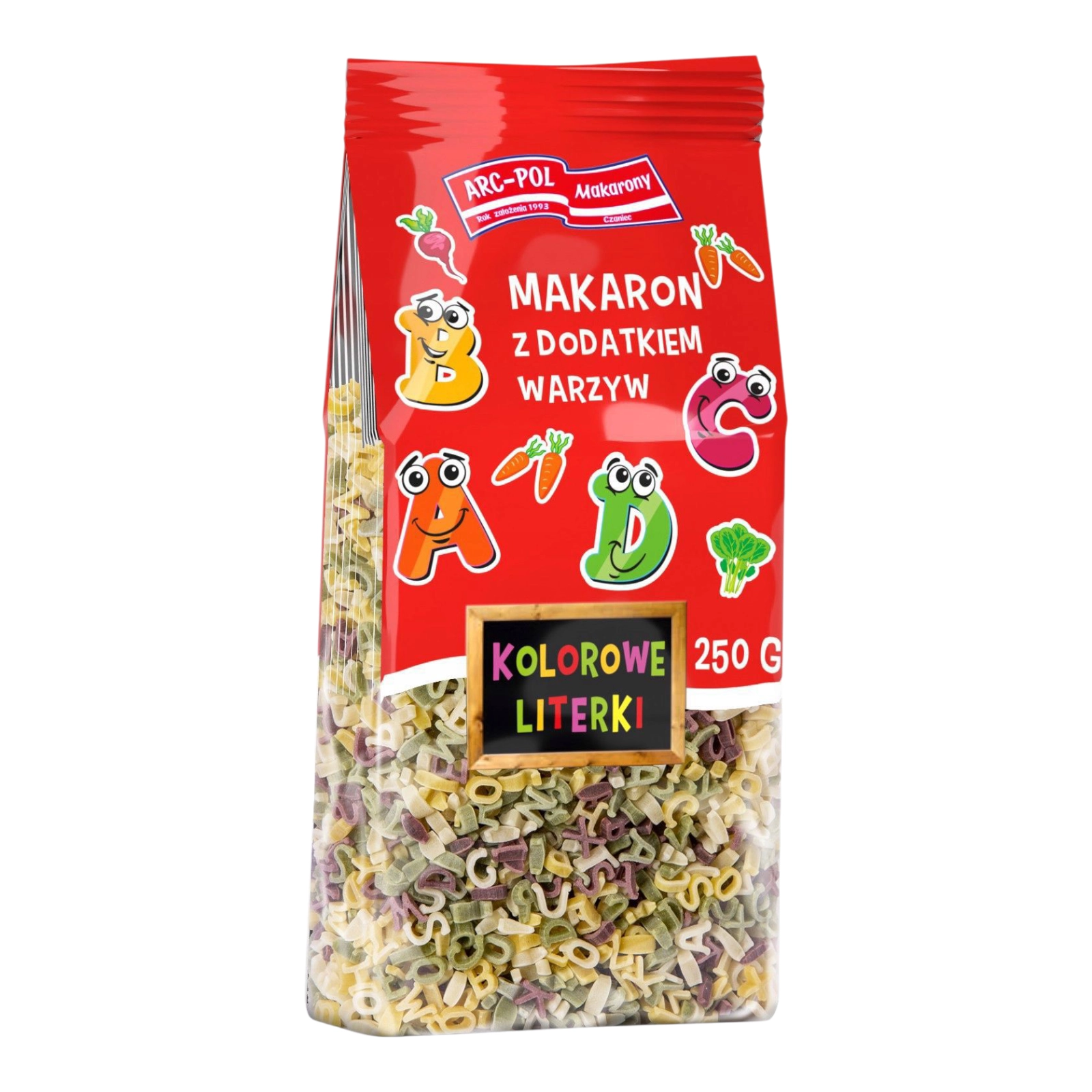 Макарони Дитячі букви