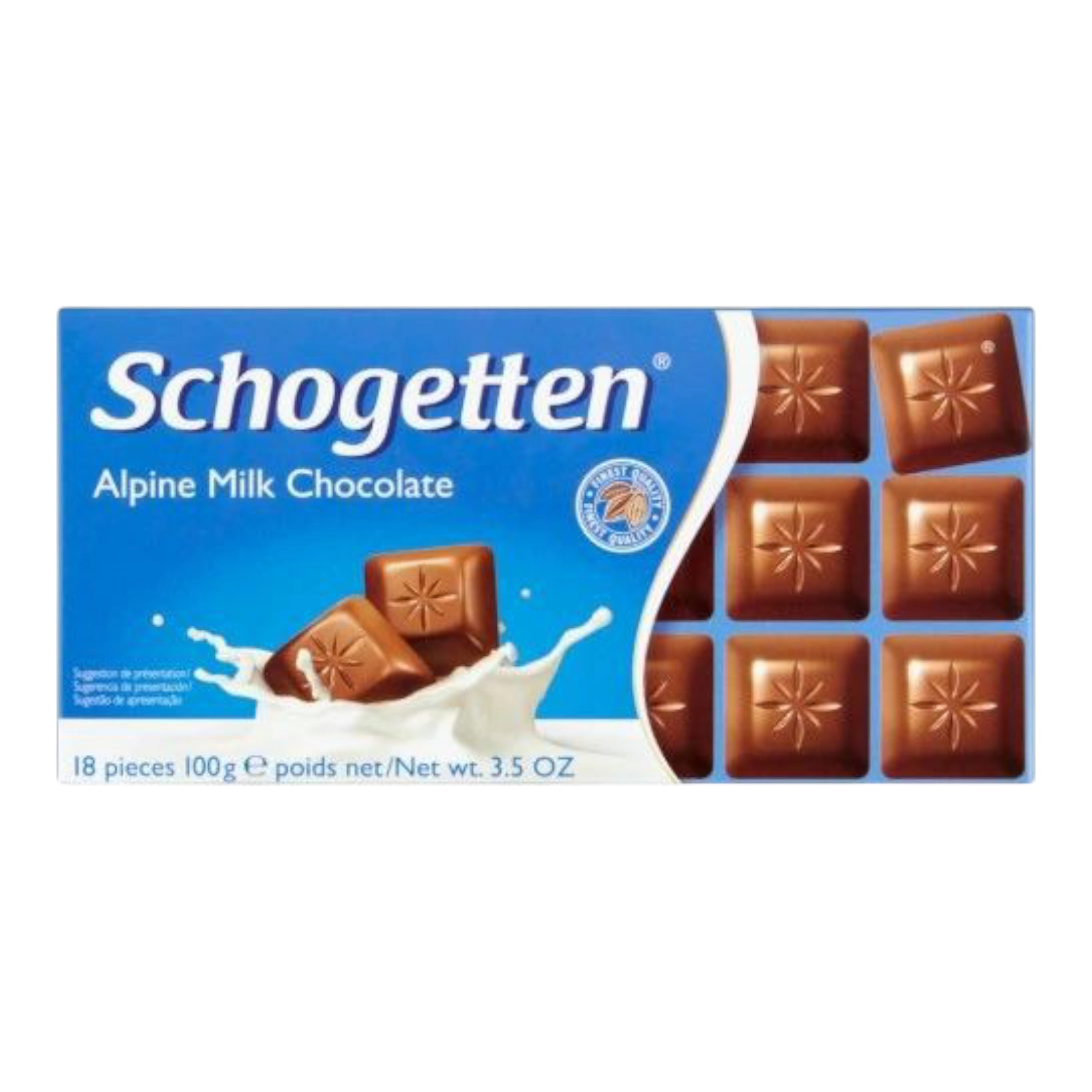 Шок Schogetten 100g alpin milk