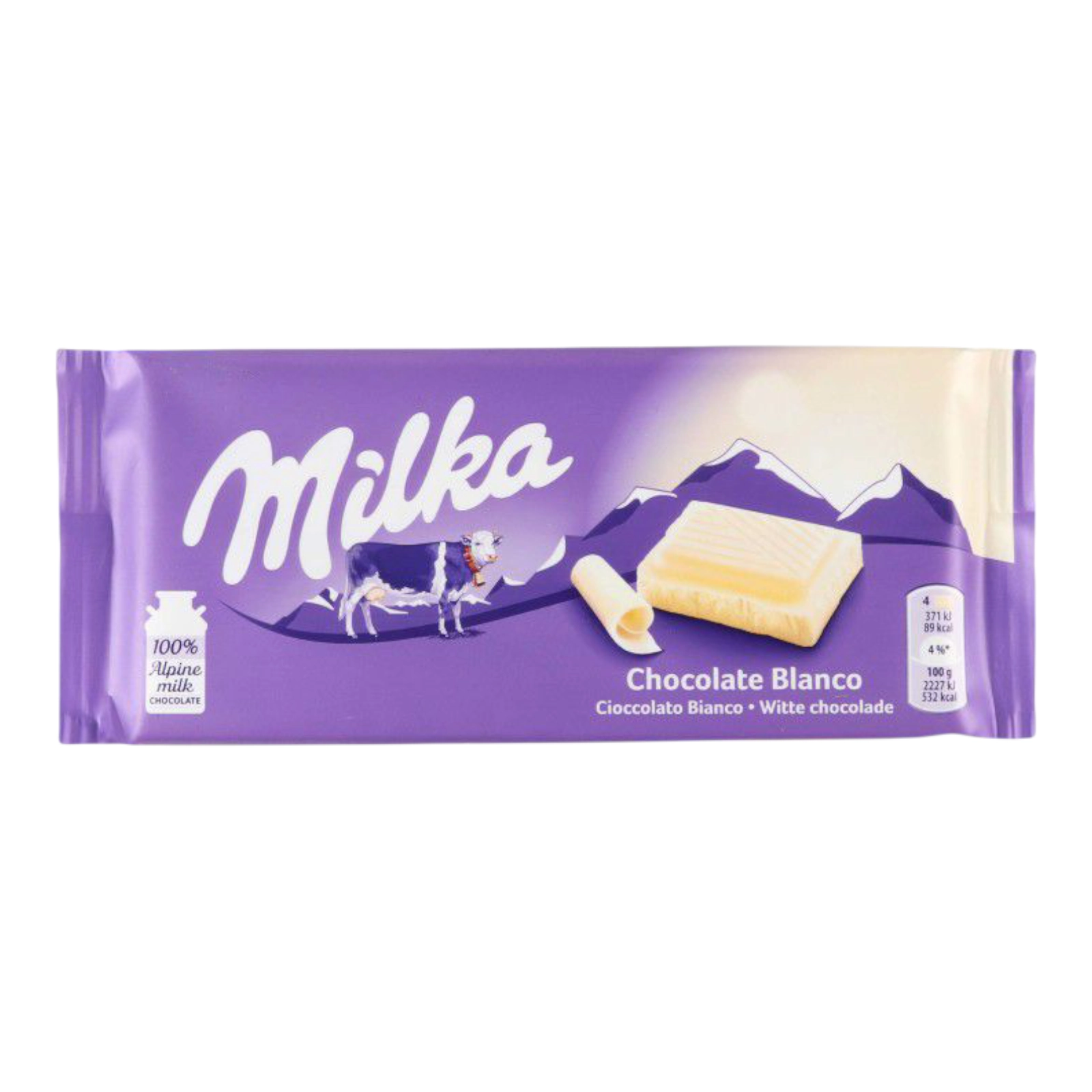 Шоколодка Milka 100g White Chocolate
