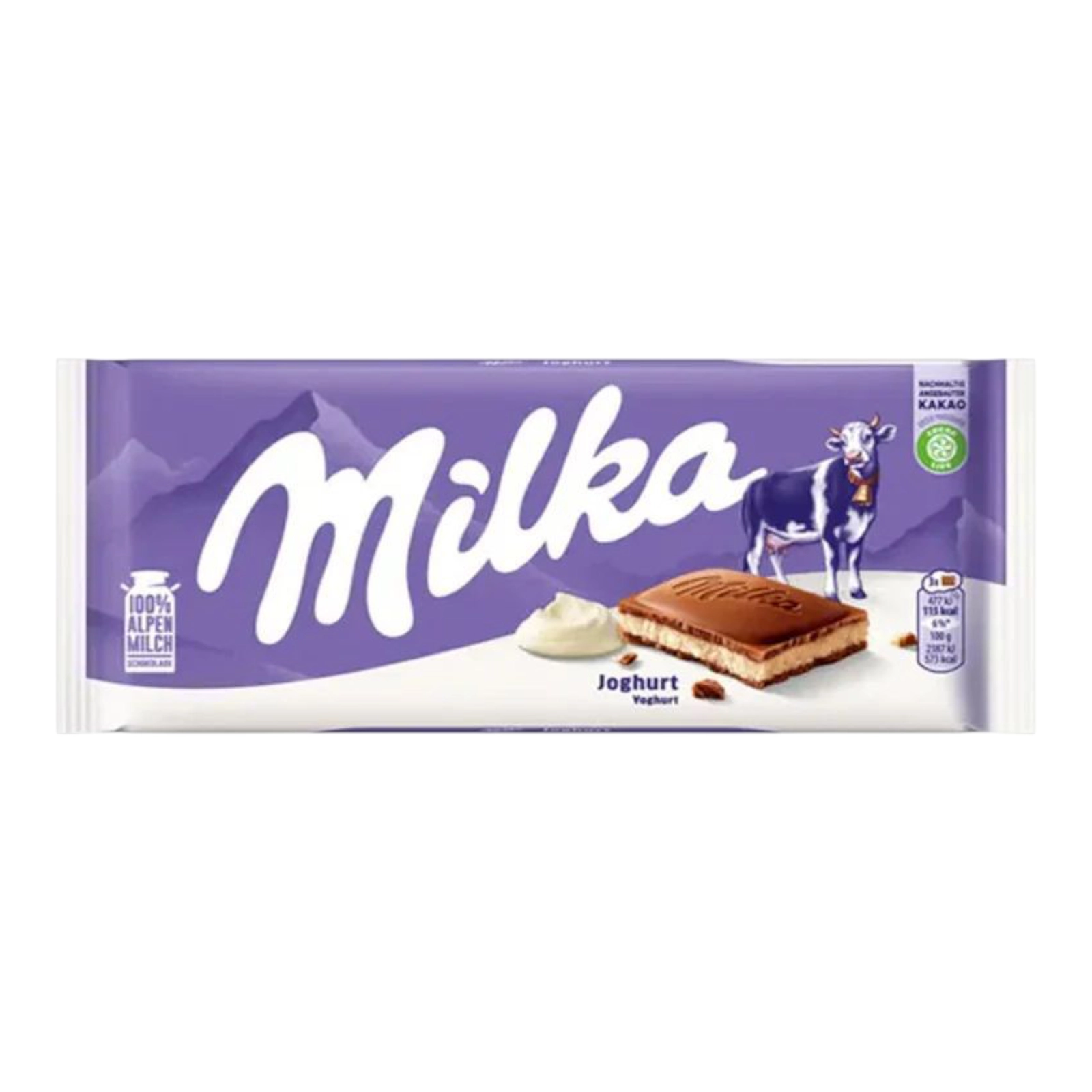 Шоколодка Milka 100g йогурт