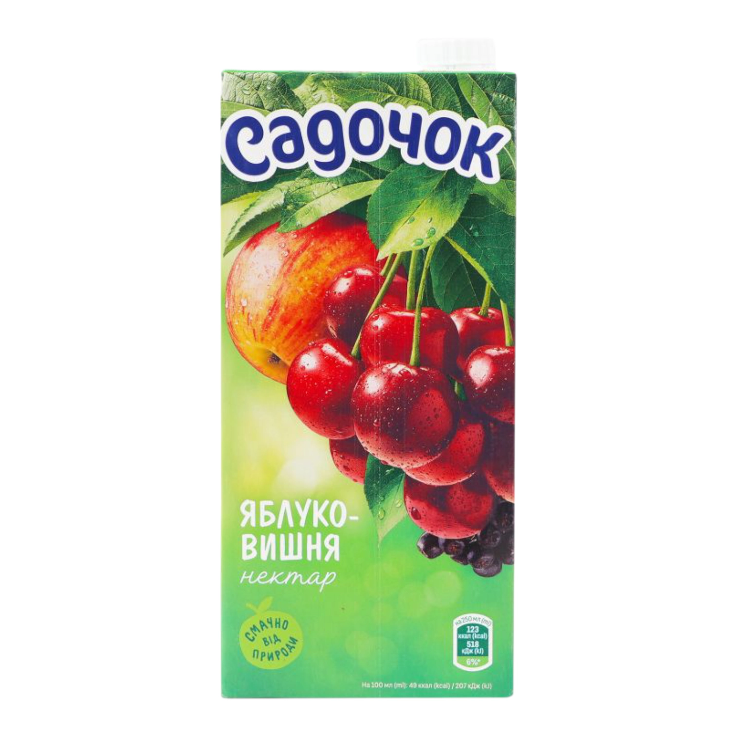 Сік Садочок 1л яблуко-вишня