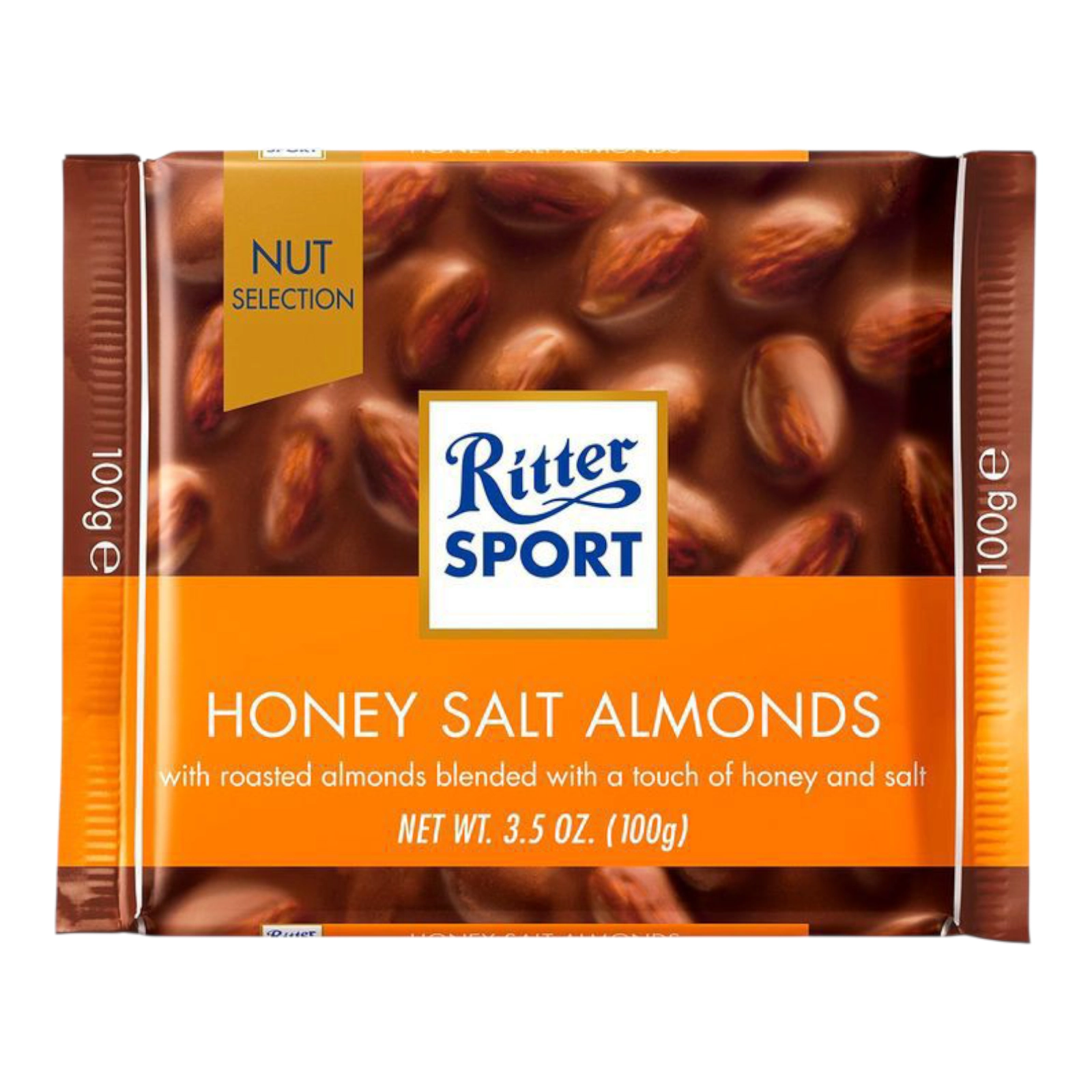 Шок Ritter Sport 100g honig-salz-mandel