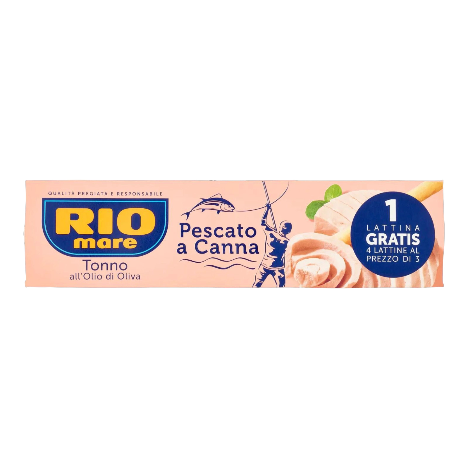 Тунець Rio more Tonno 100g х4