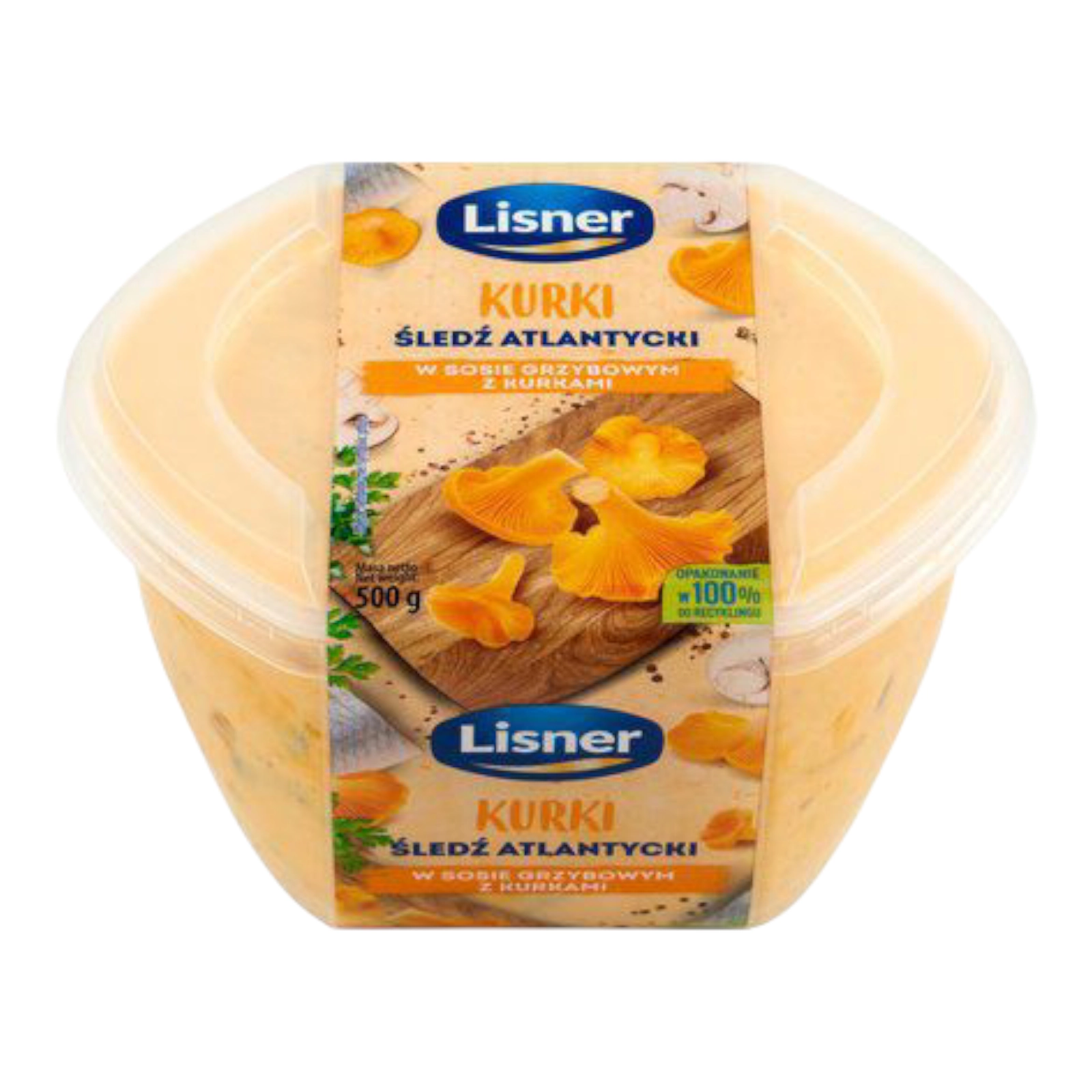 Ліснер оселедець в соусі 500г