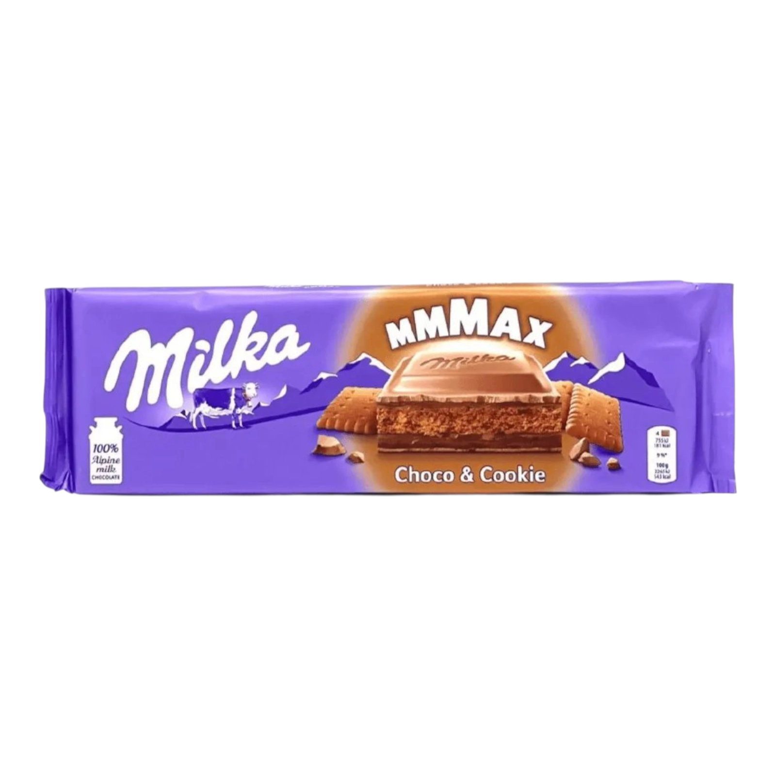 Шоколодка Milka MMMAX 300g Choco & Cookie