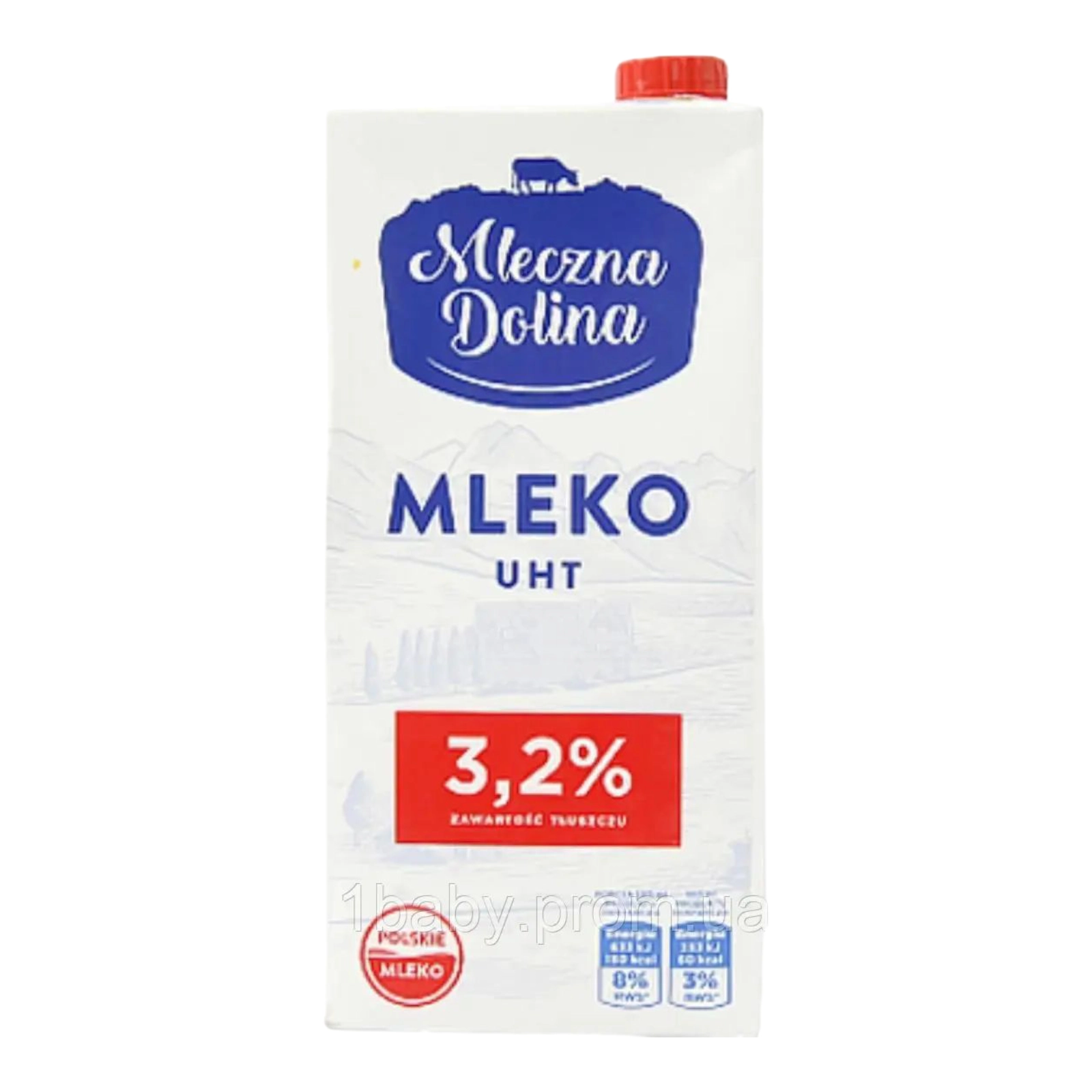 Молоко Mleczna Dolina1л