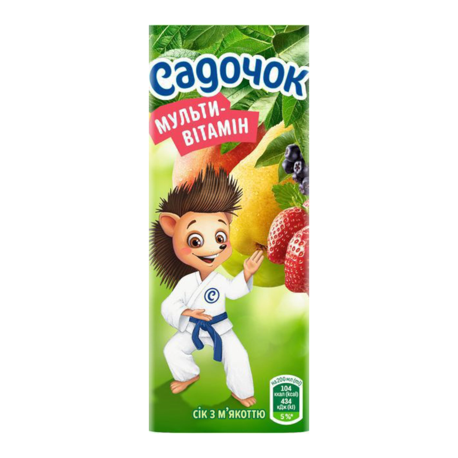 Сік садочок мульті-вітамін 0.2