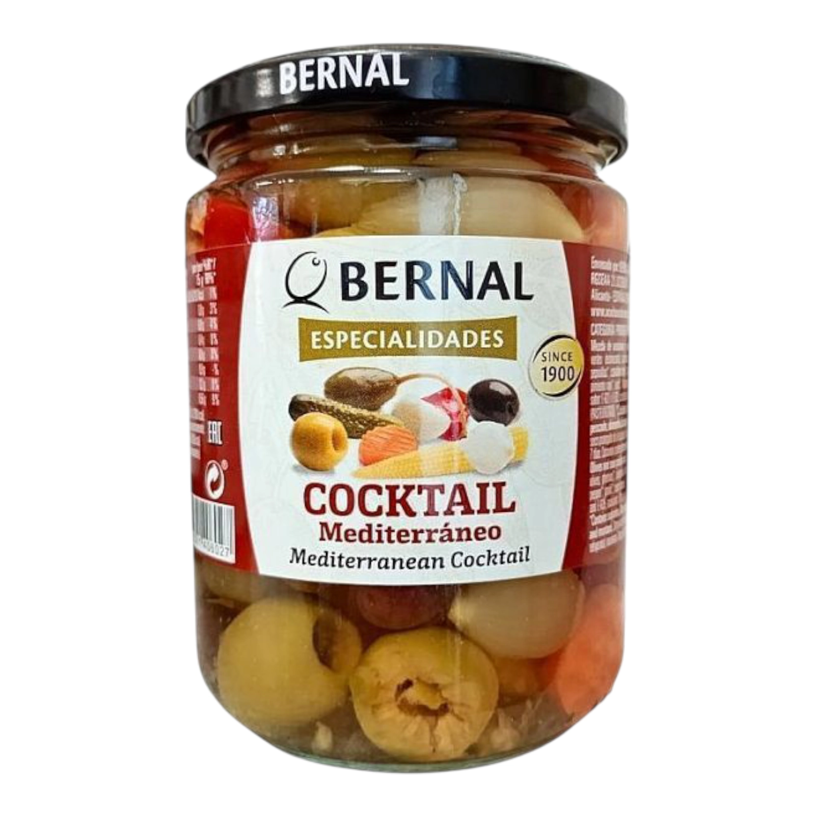 Оливки Bernal коктель 436g
