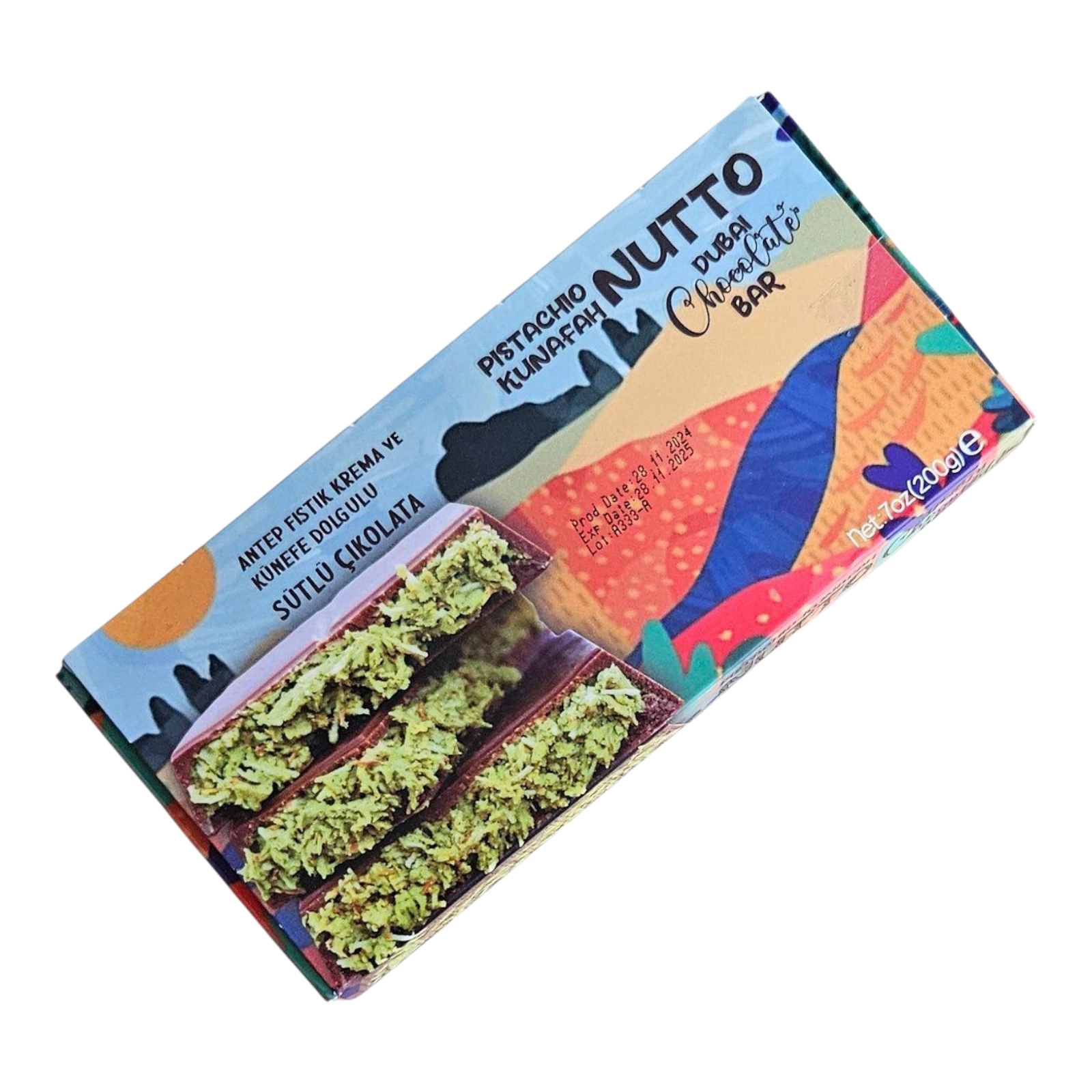 Дубайський шоколал 200г Хацібаба