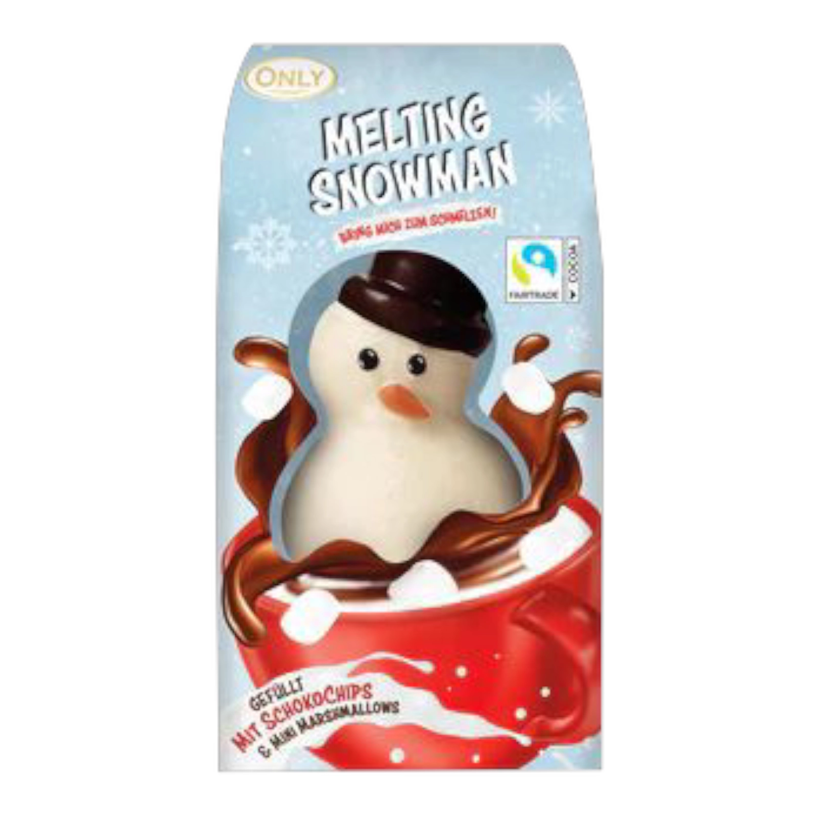 Онлі сніговік з маршмелоу для какао