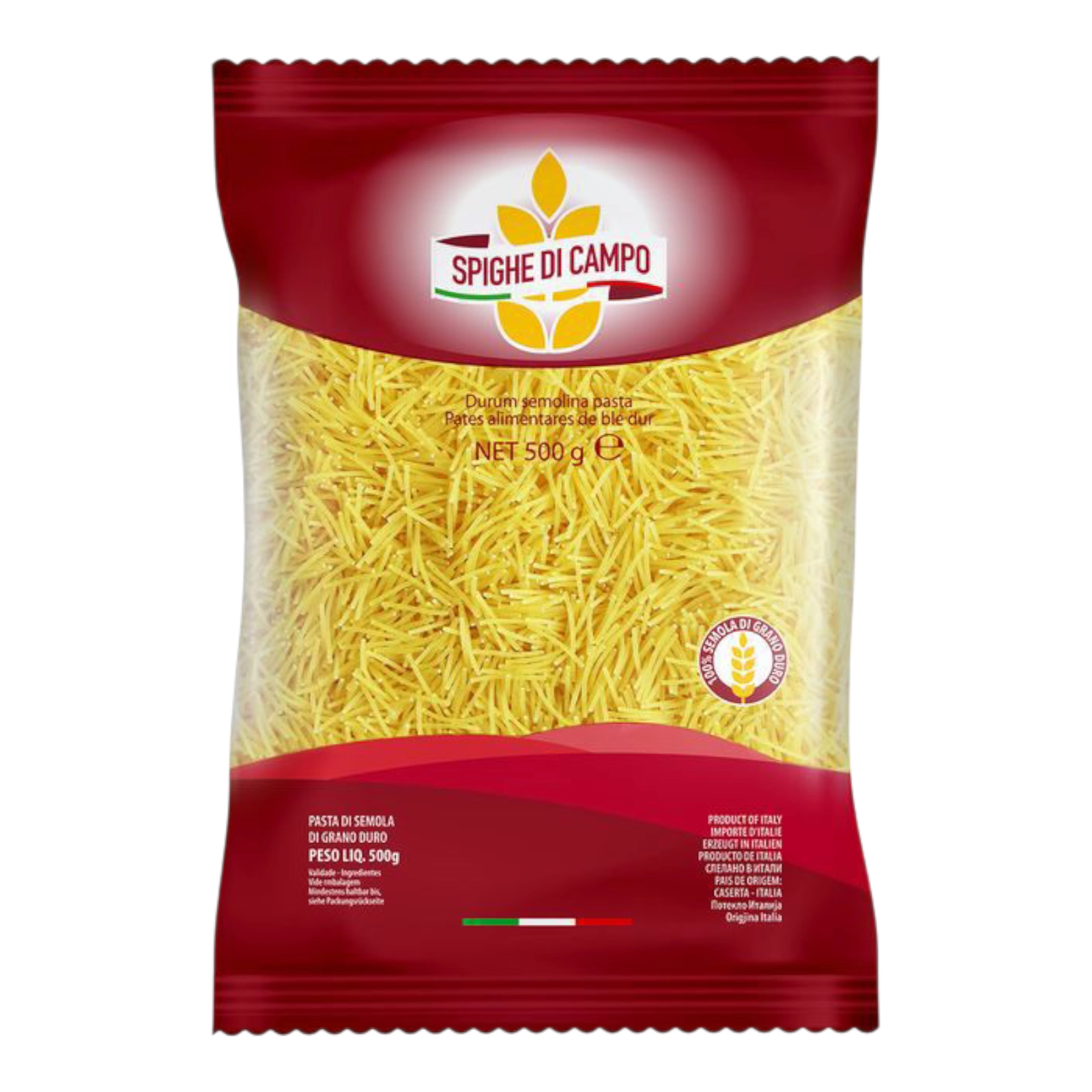 Макарони Spighe Di Campo Pasta Паутинка 77