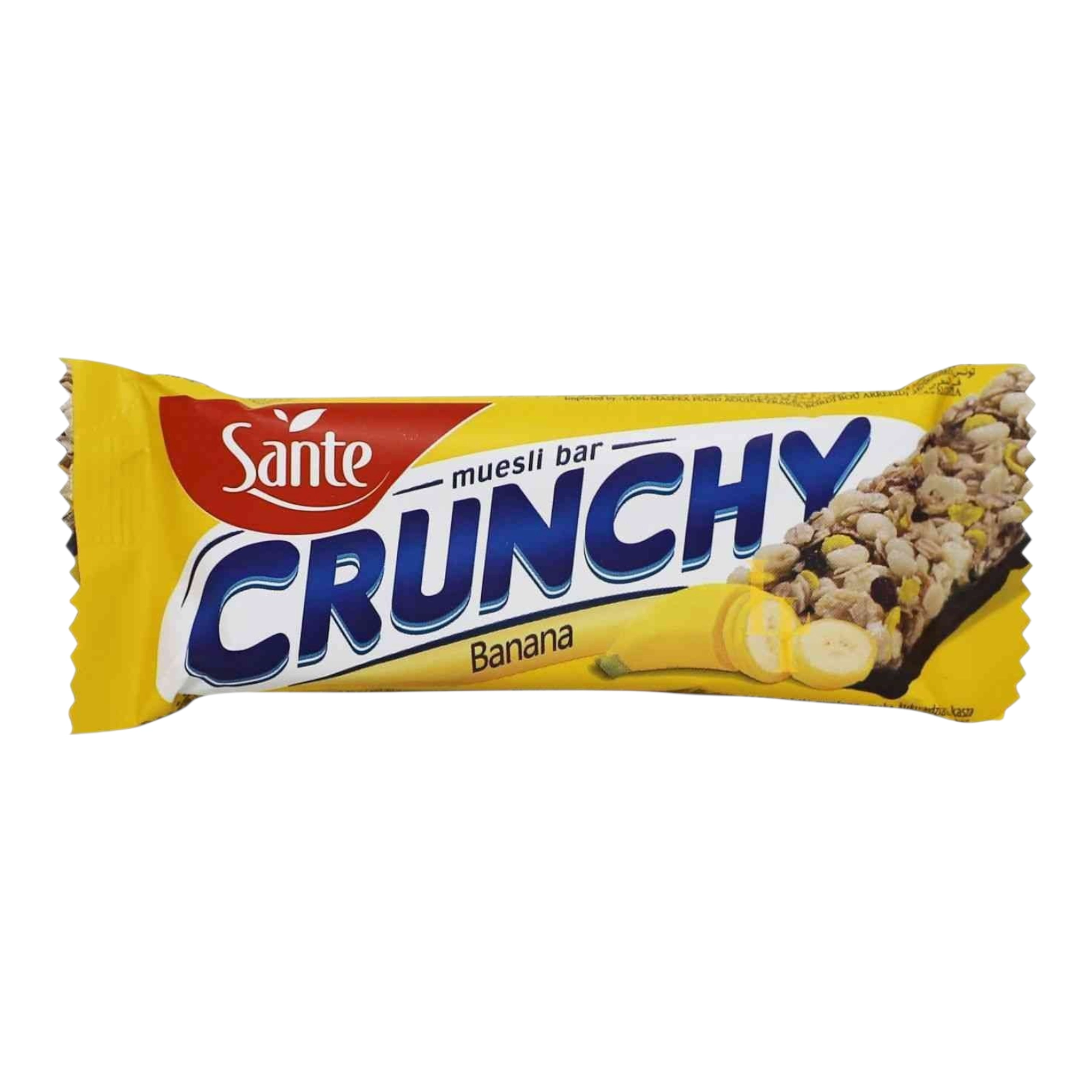 Енергетичний батончик Crunchy банан
