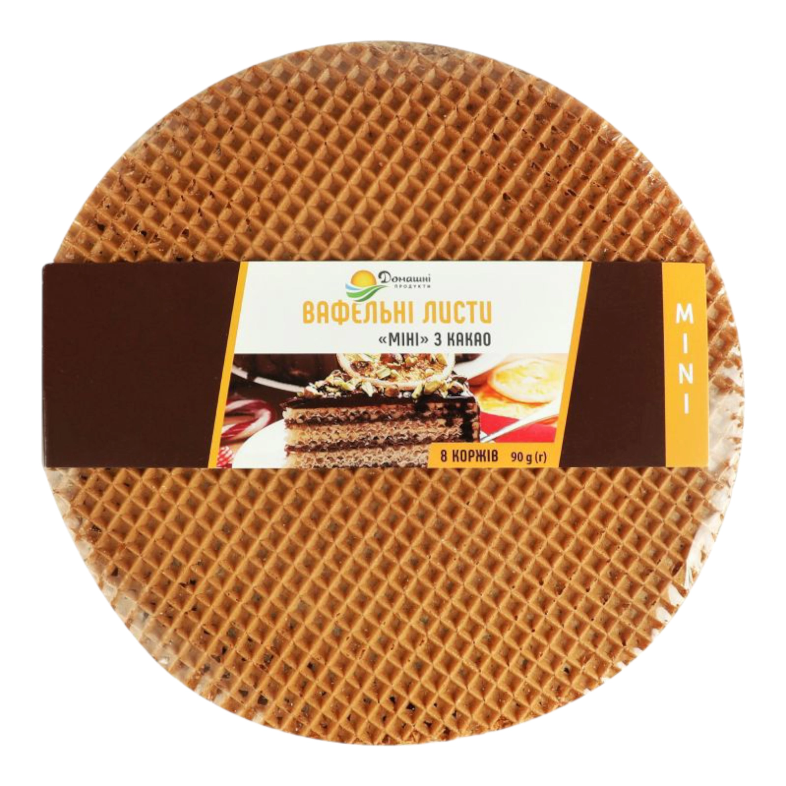 Вафлі коржі