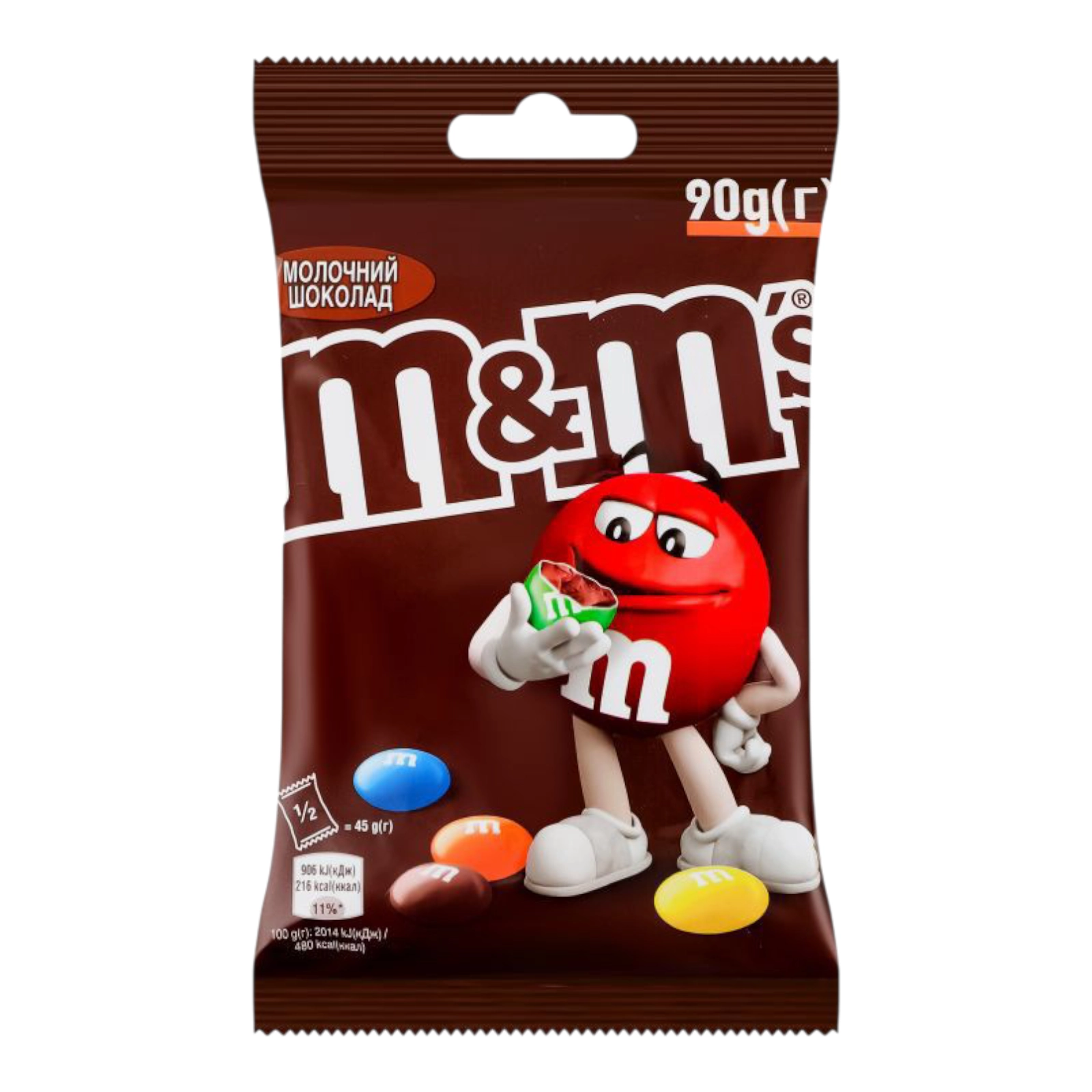 M&M шоколад 90гр