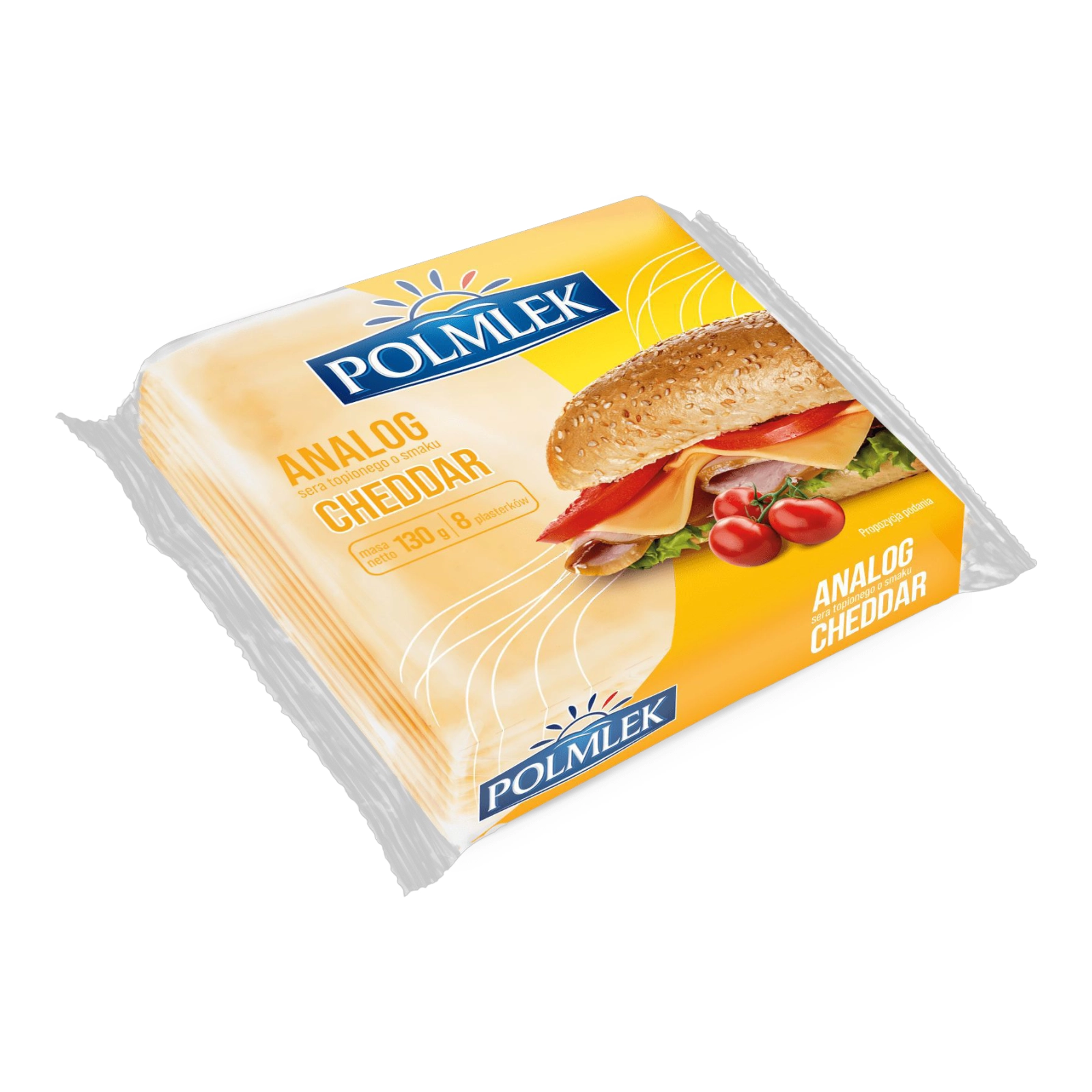 Сир Тостерний Polmlek Cheddar