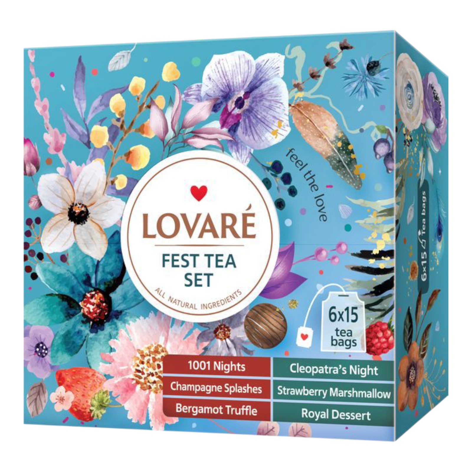 Чай Lovare FestTea Set 6*15