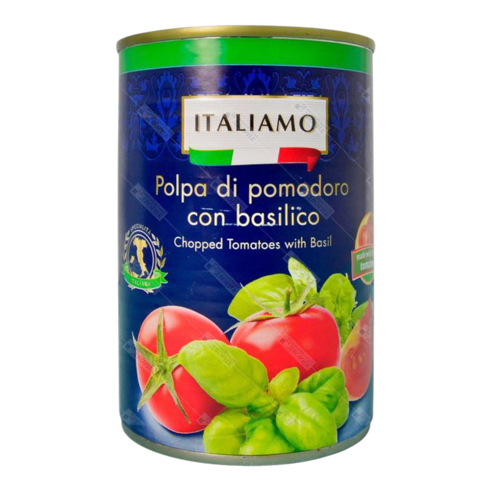 Томати Italiamo chopped tomatoes with basil 400g