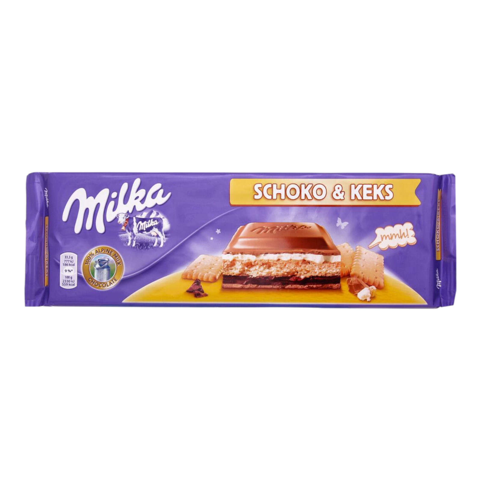 Шоколодка Milka MMMAX 300g Schoko & Keks