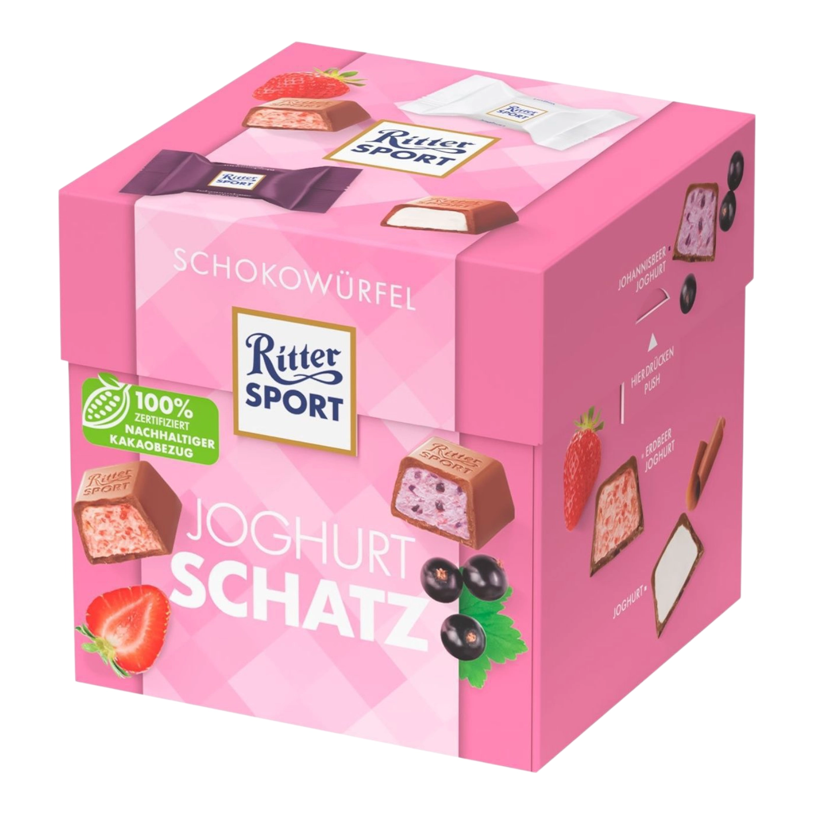шок цук Ritter sport куб роз