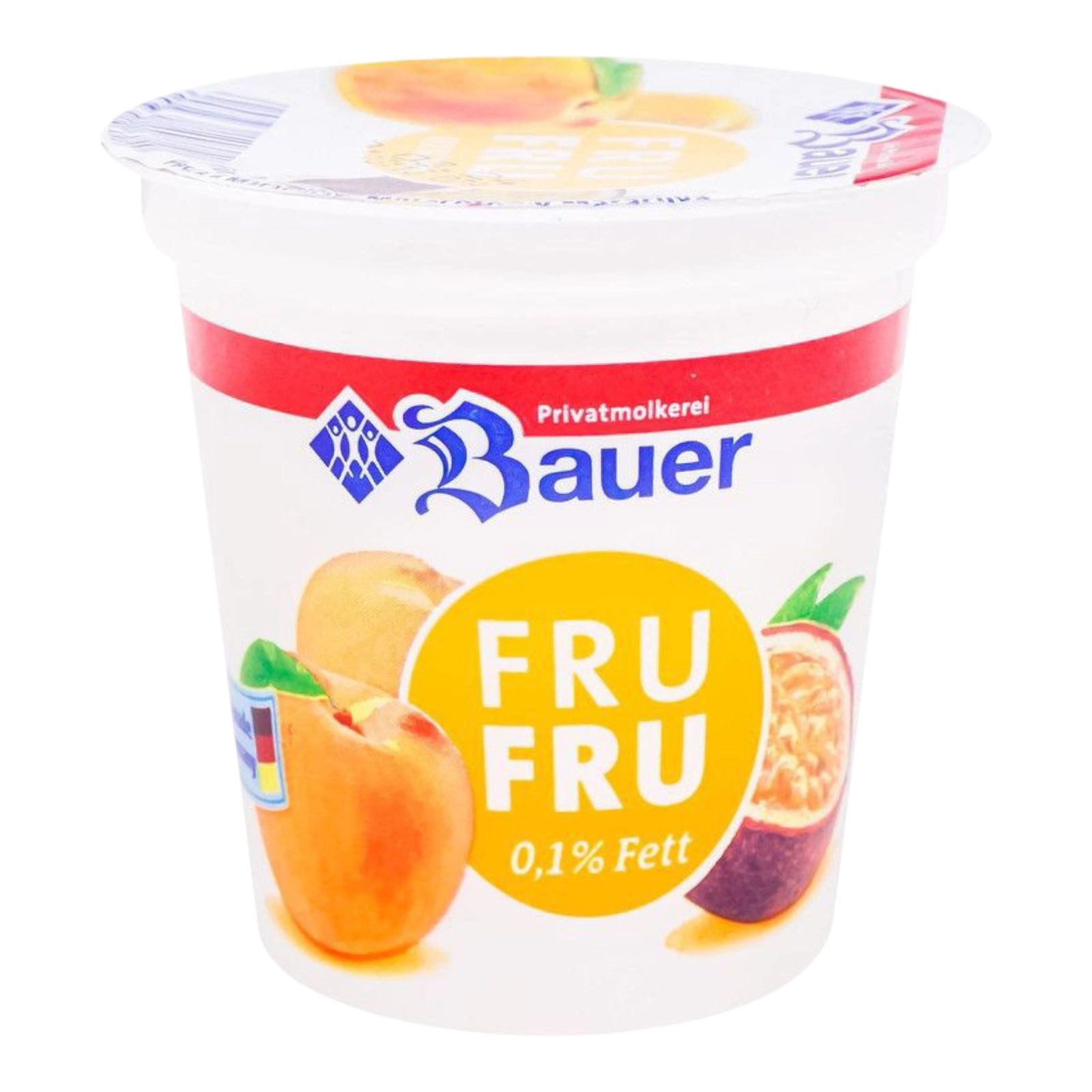 Йогурт Bauer персик маракуя 500гр