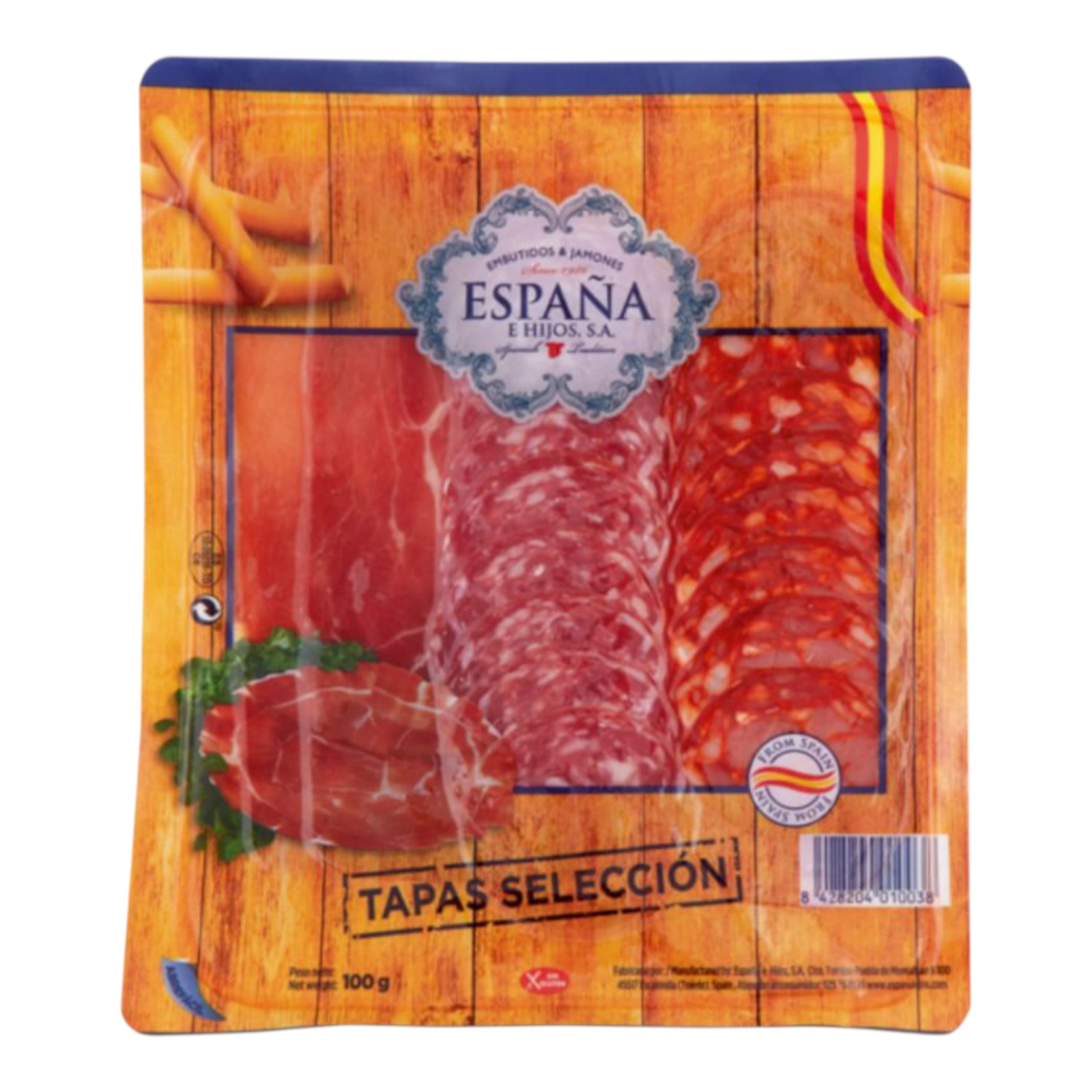 Нарізка Еспана 100г 3 види м'яса