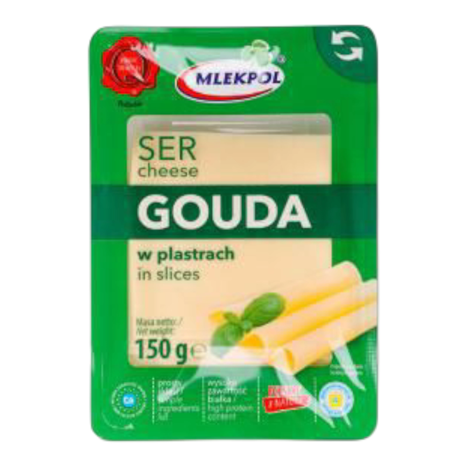 Cир Mlekpol Gouda 150g