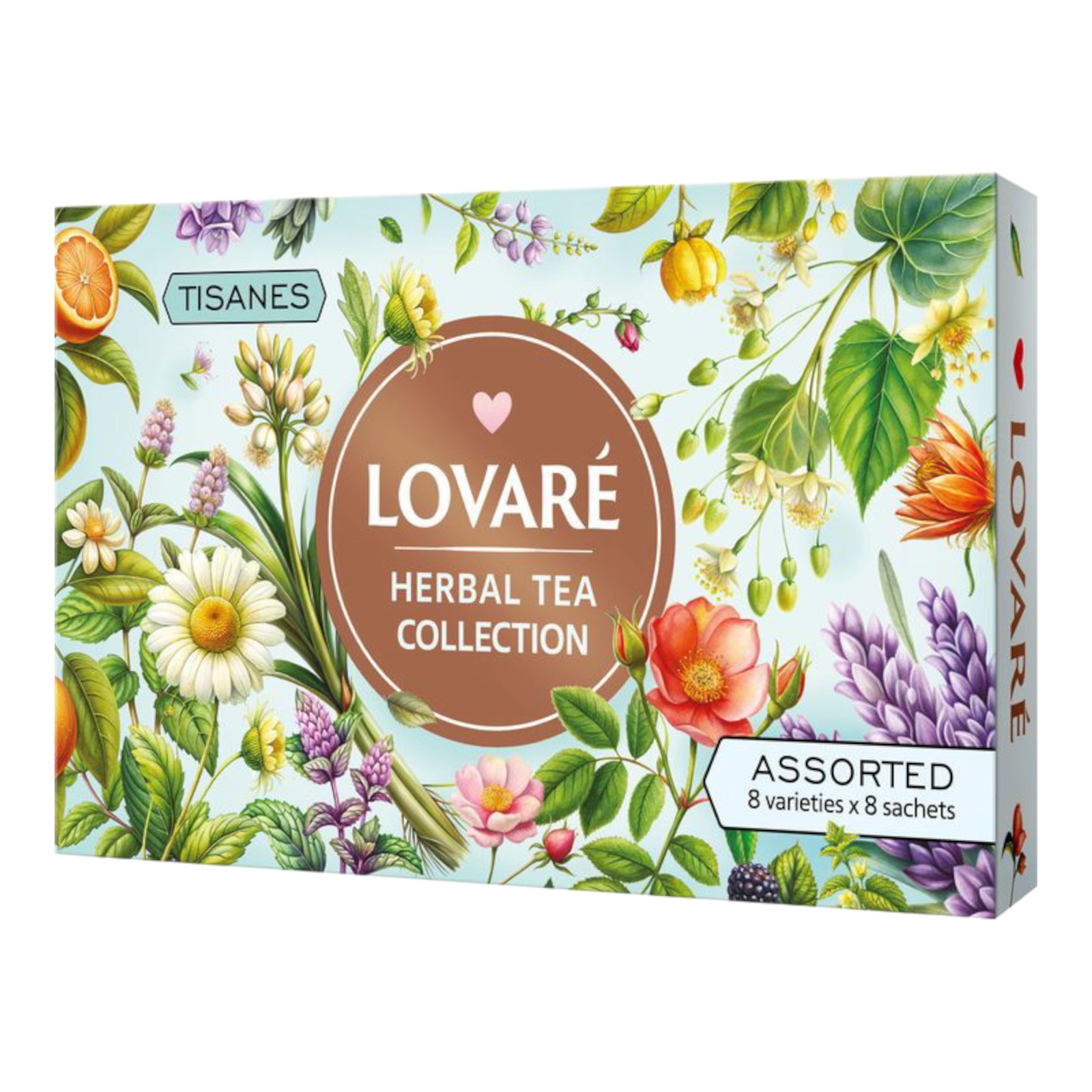 Чай Lovare herbal tea collection 64шт.
