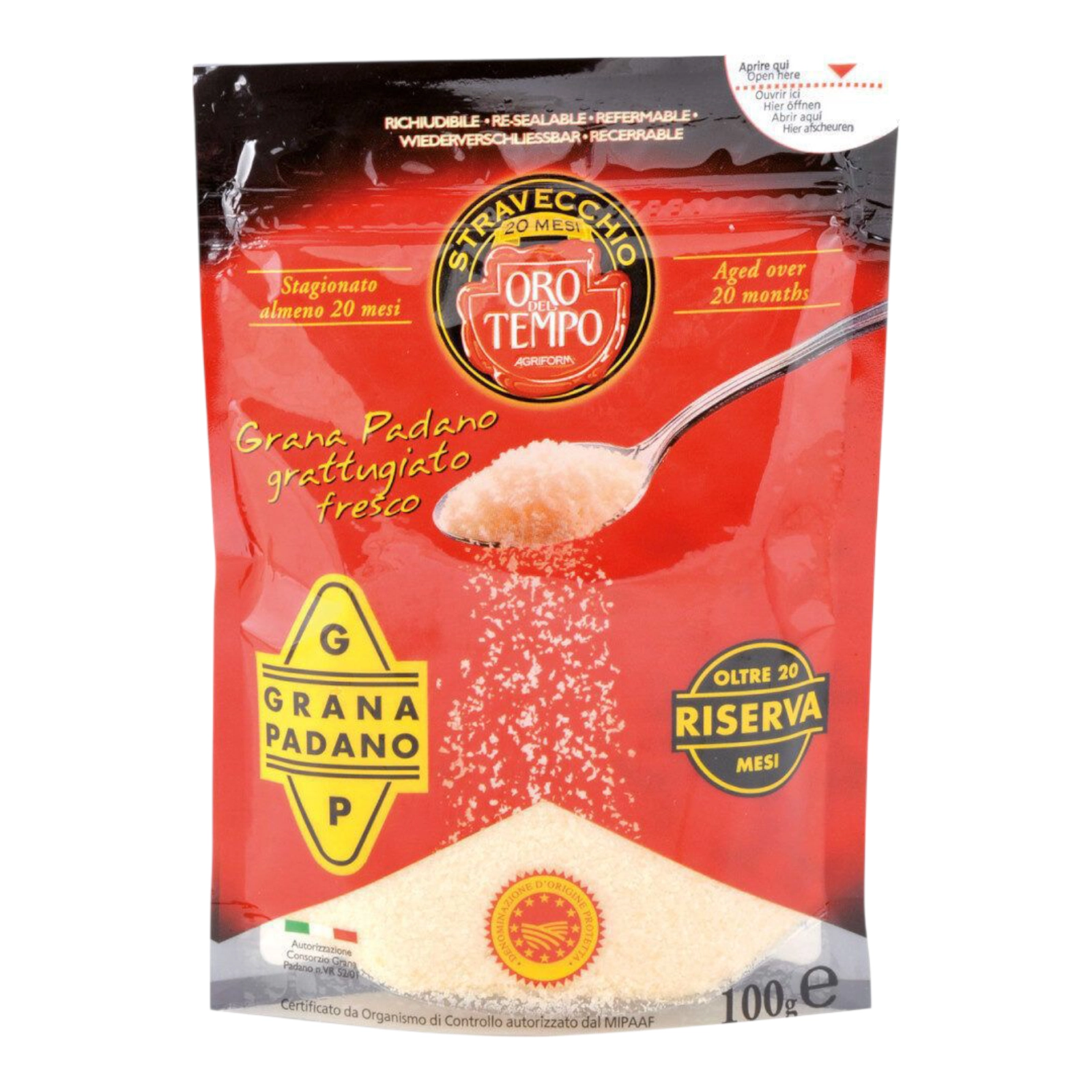 Сир Пармезан терт ОРО 100г