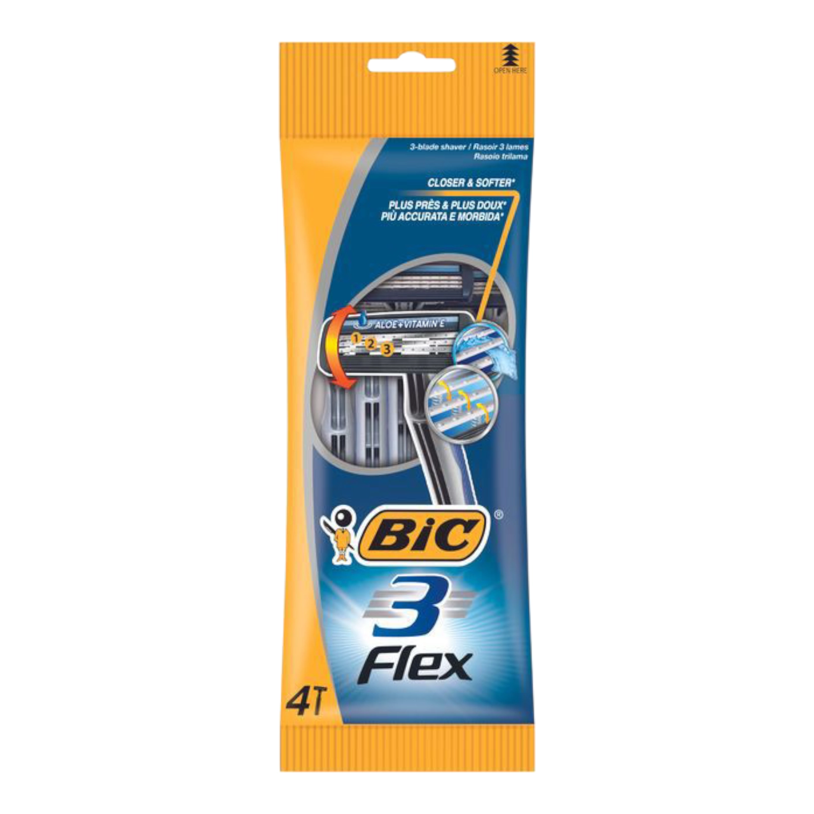 бритва Бік флекс 4шт