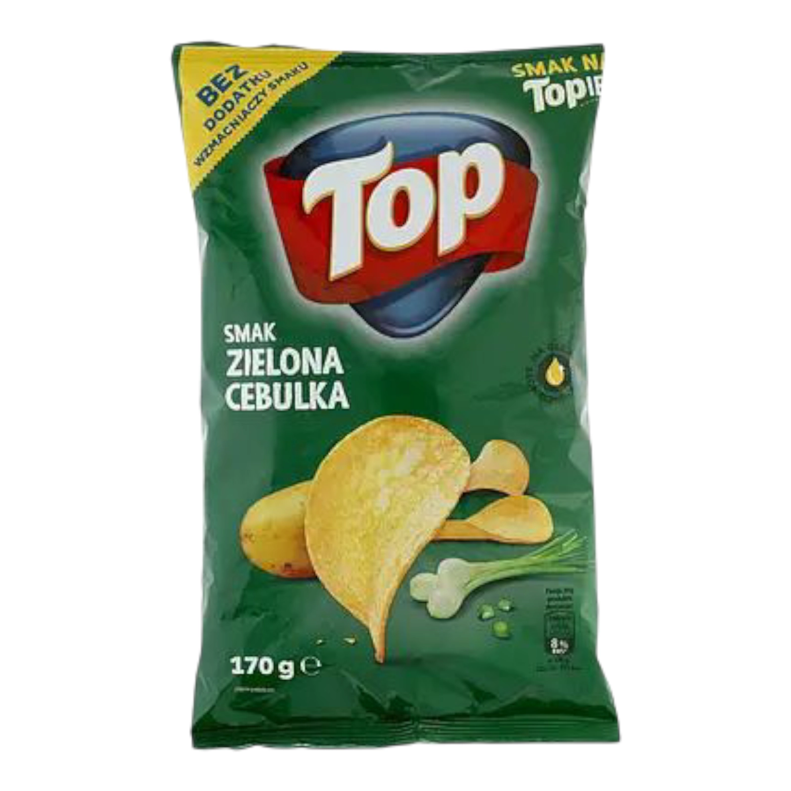 Чіпси Top Ser Zielona Cebulka 150g