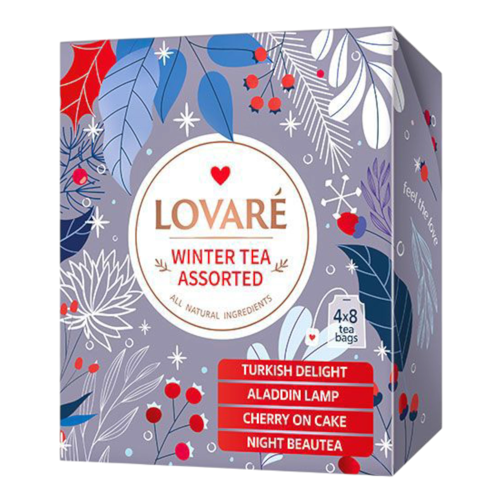 Чай Lovare winter tea assorted 4*8